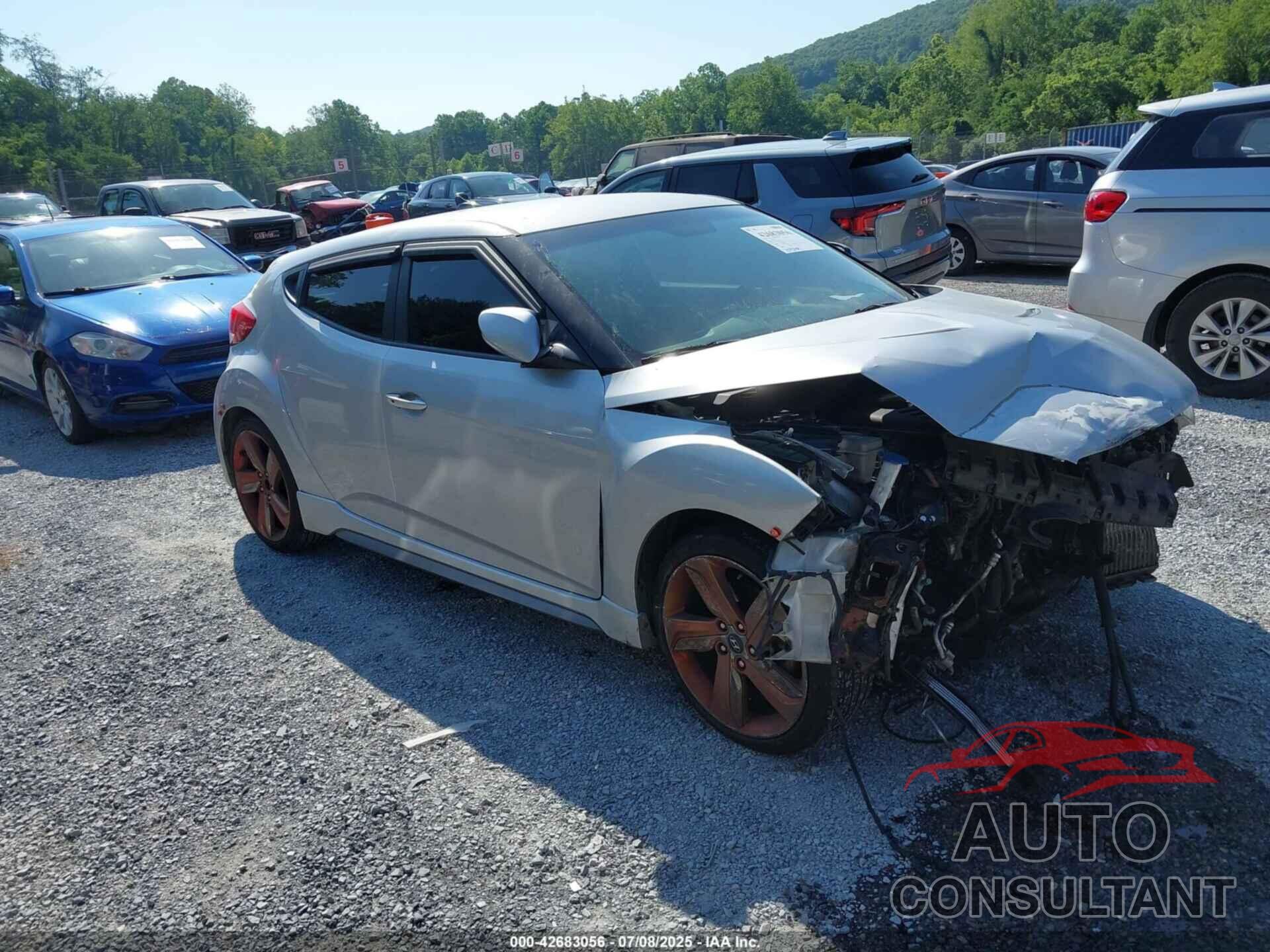 HYUNDAI VELOSTER 2013 - KMHTC6AE0DU095350