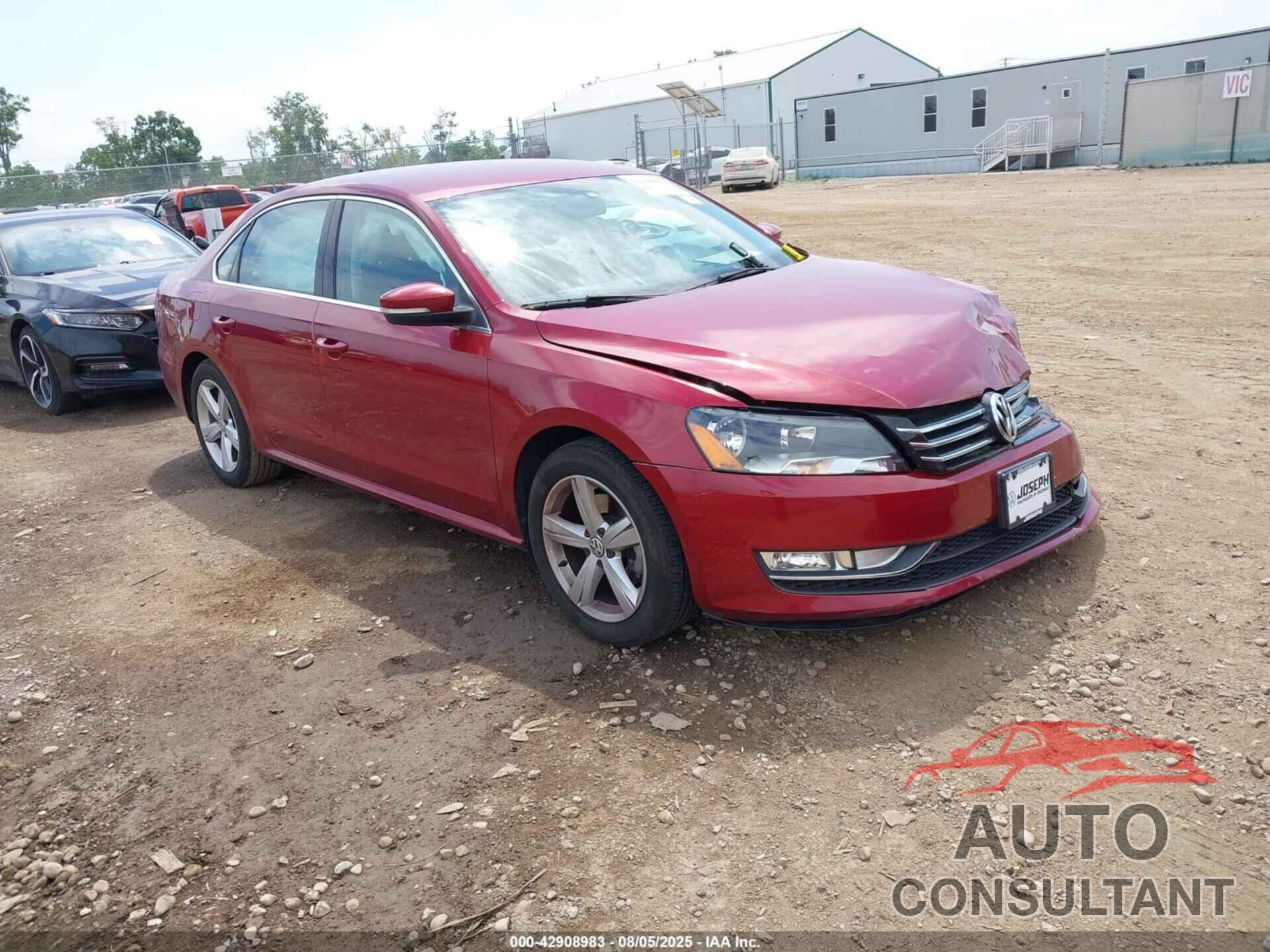 VOLKSWAGEN PASSAT 2015 - 1VWAS7A38FC082919