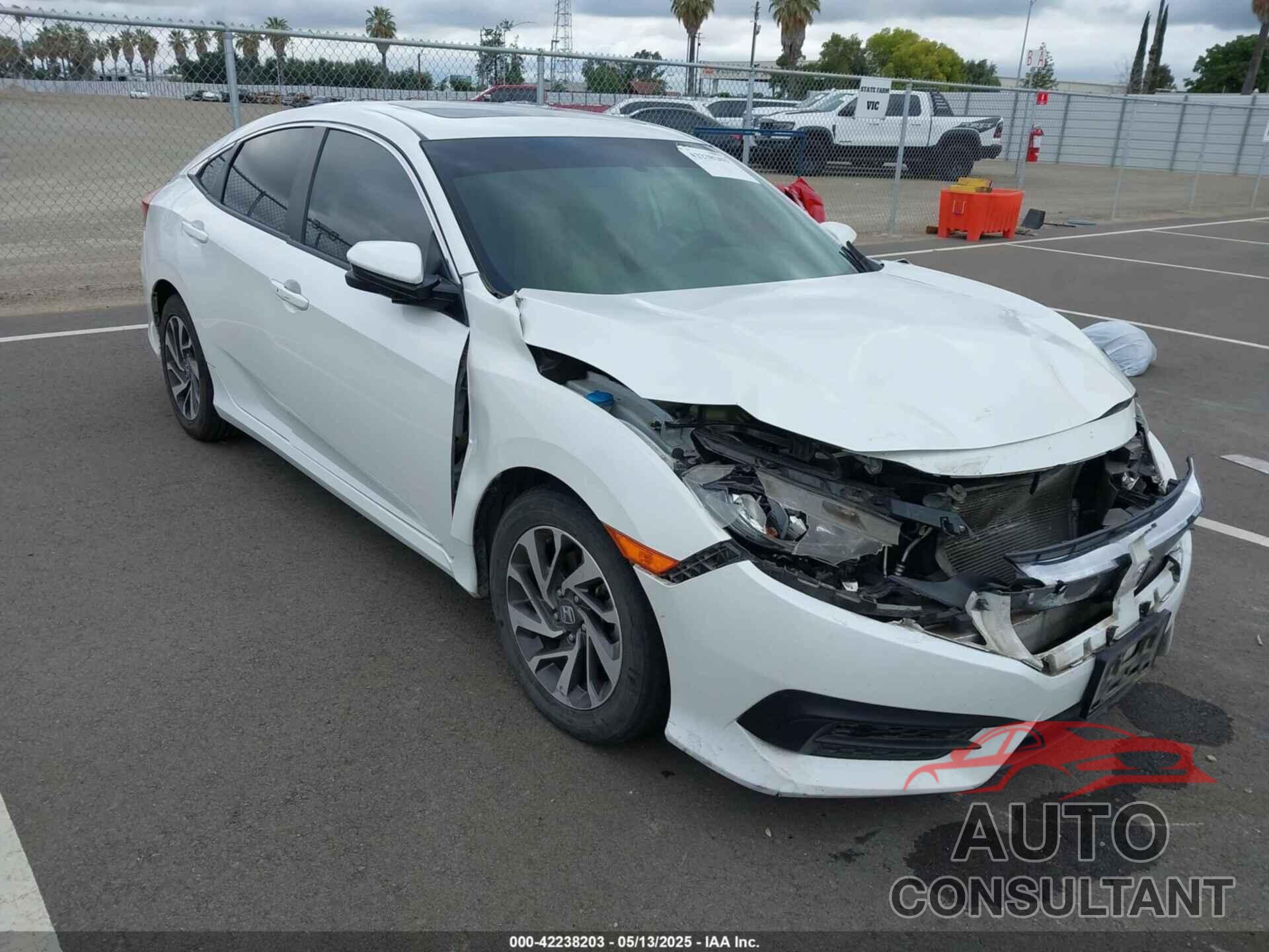 HONDA CIVIC 2016 - 19XFC2F78GE234809