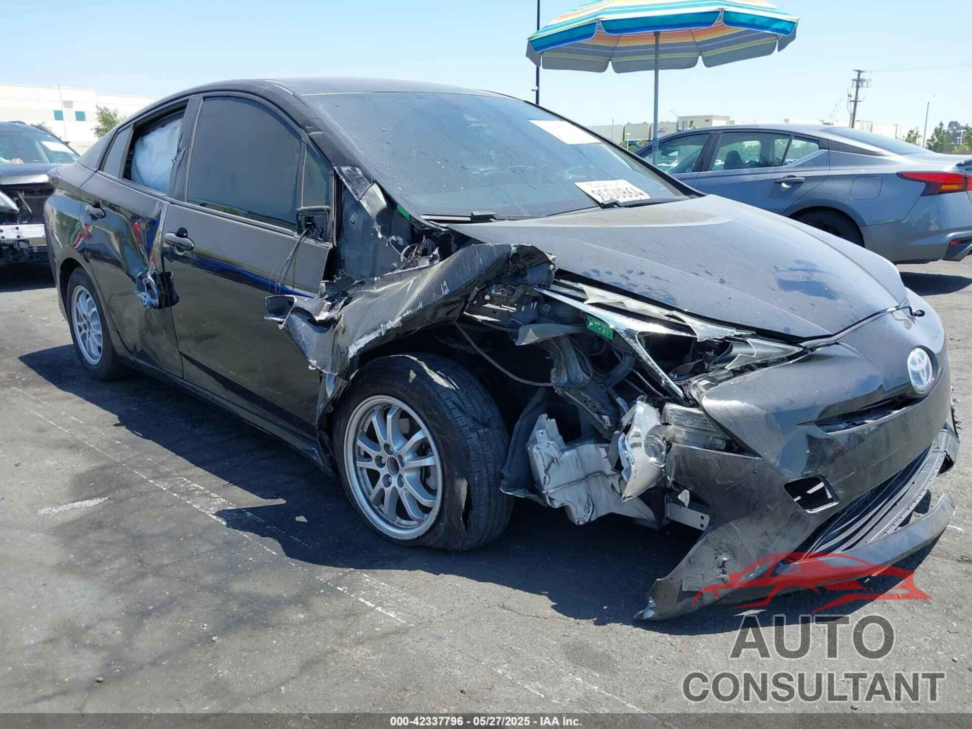 TOYOTA PRIUS 2017 - JTDKBRFU7H3039650