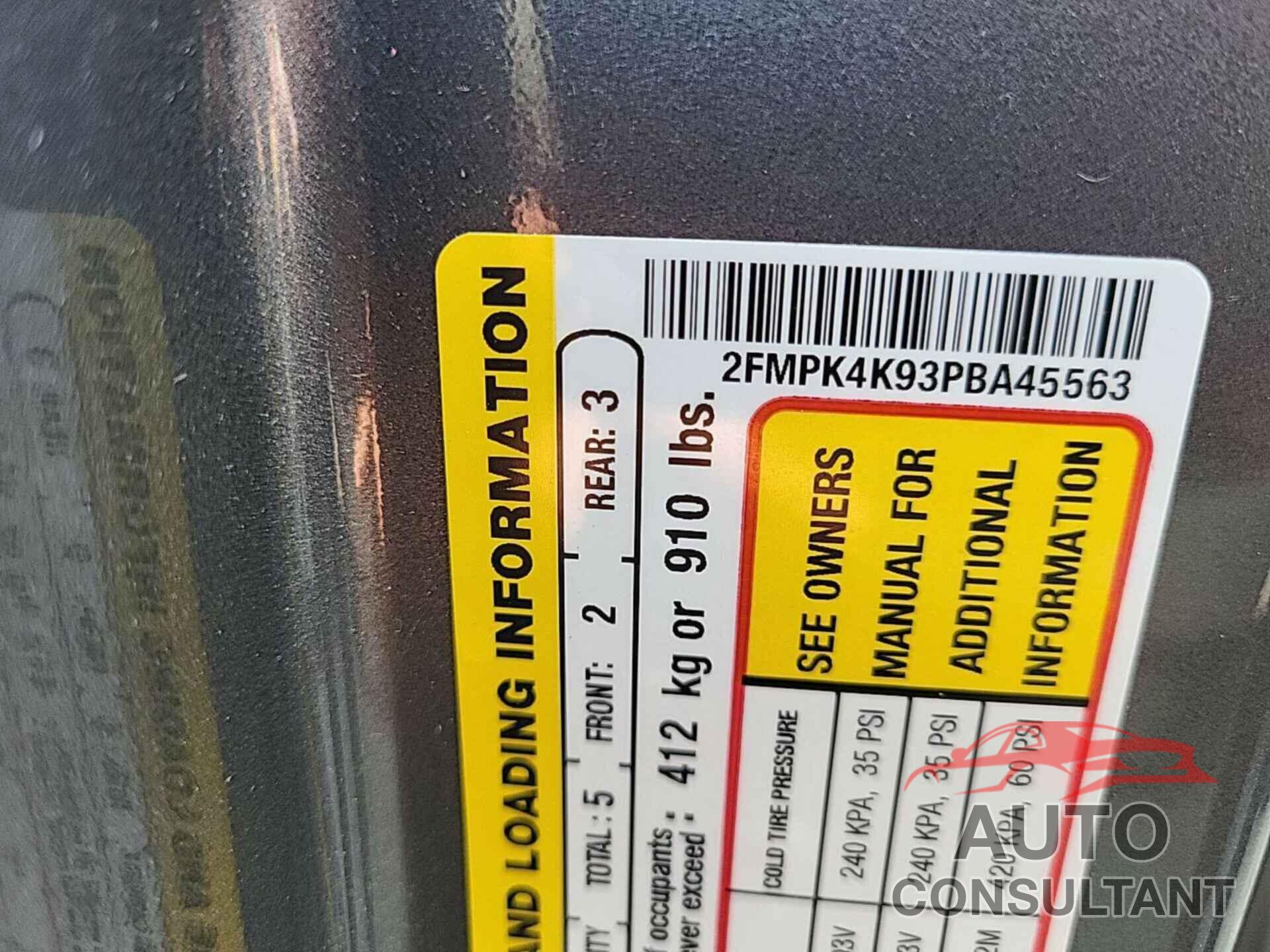 FORD EDGE 2023 - 2FMPK4K93PBA45563