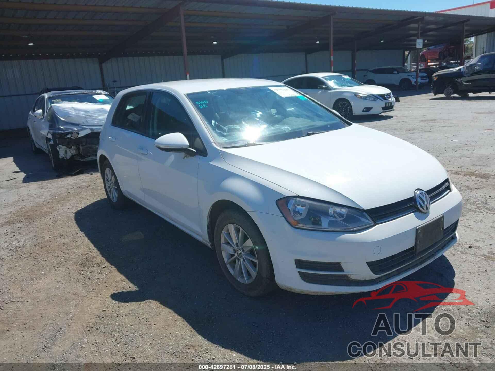 VOLKSWAGEN GOLF 2017 - 3VW217AU9HM041684