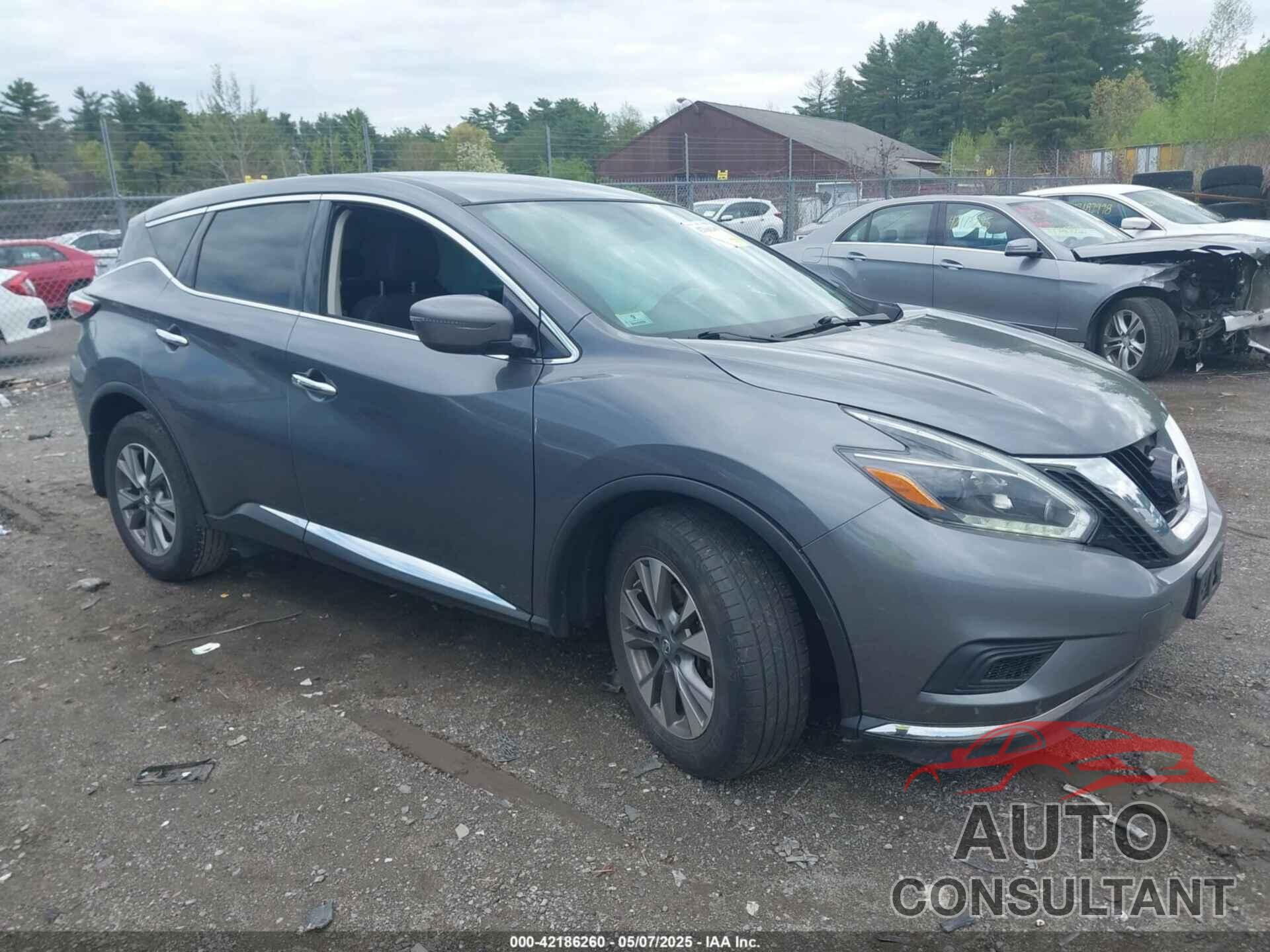 NISSAN MURANO 2018 - 5N1AZ2MH3JN156779