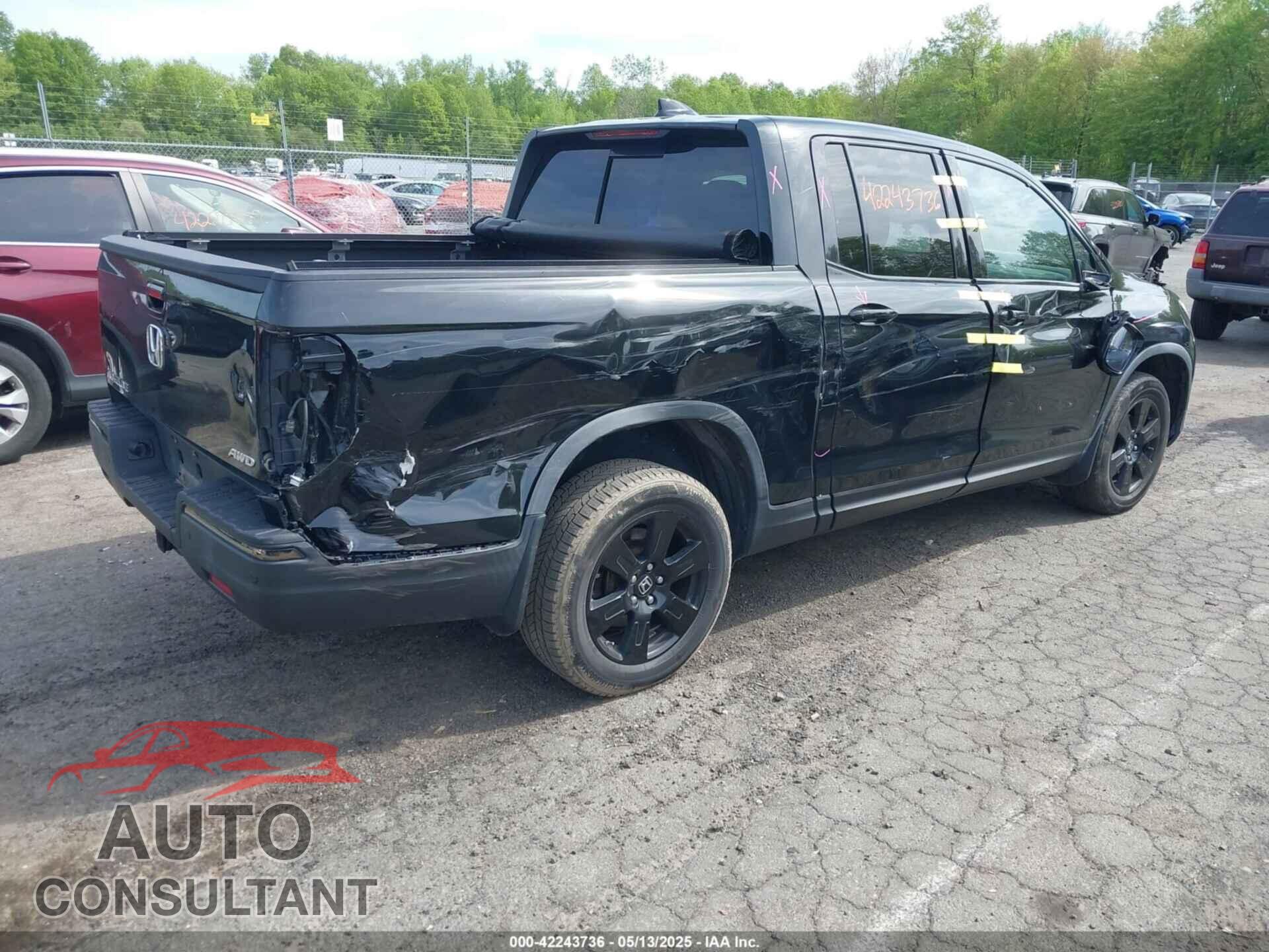 HONDA RIDGELINE 2017 - 5FPYK3F89HB036558