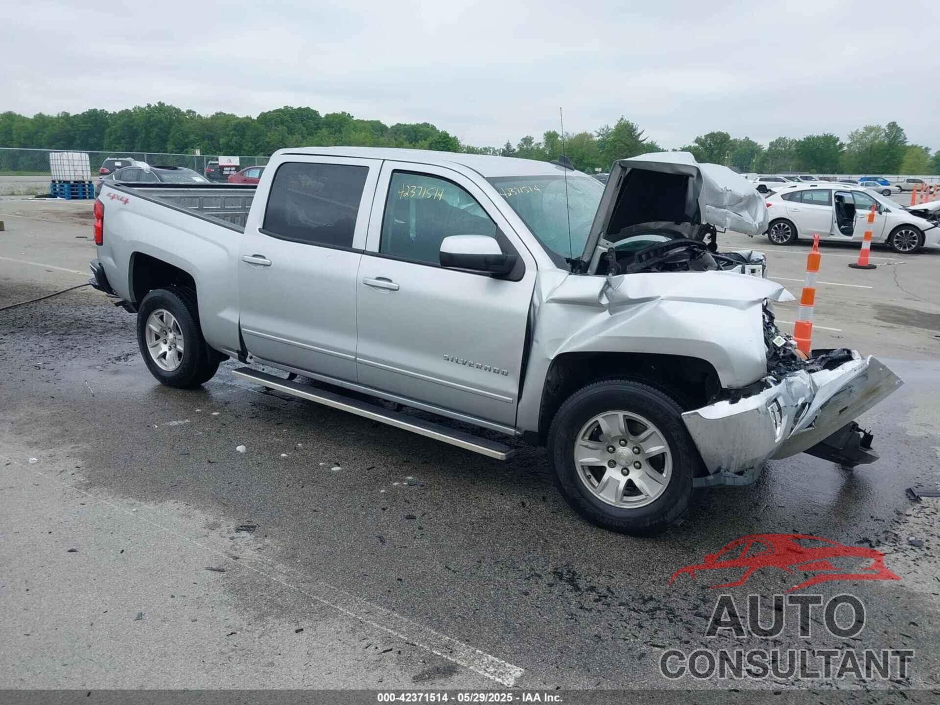 CHEVROLET SILVERADO 1500 2017 - 3GCUKREC2HG158124
