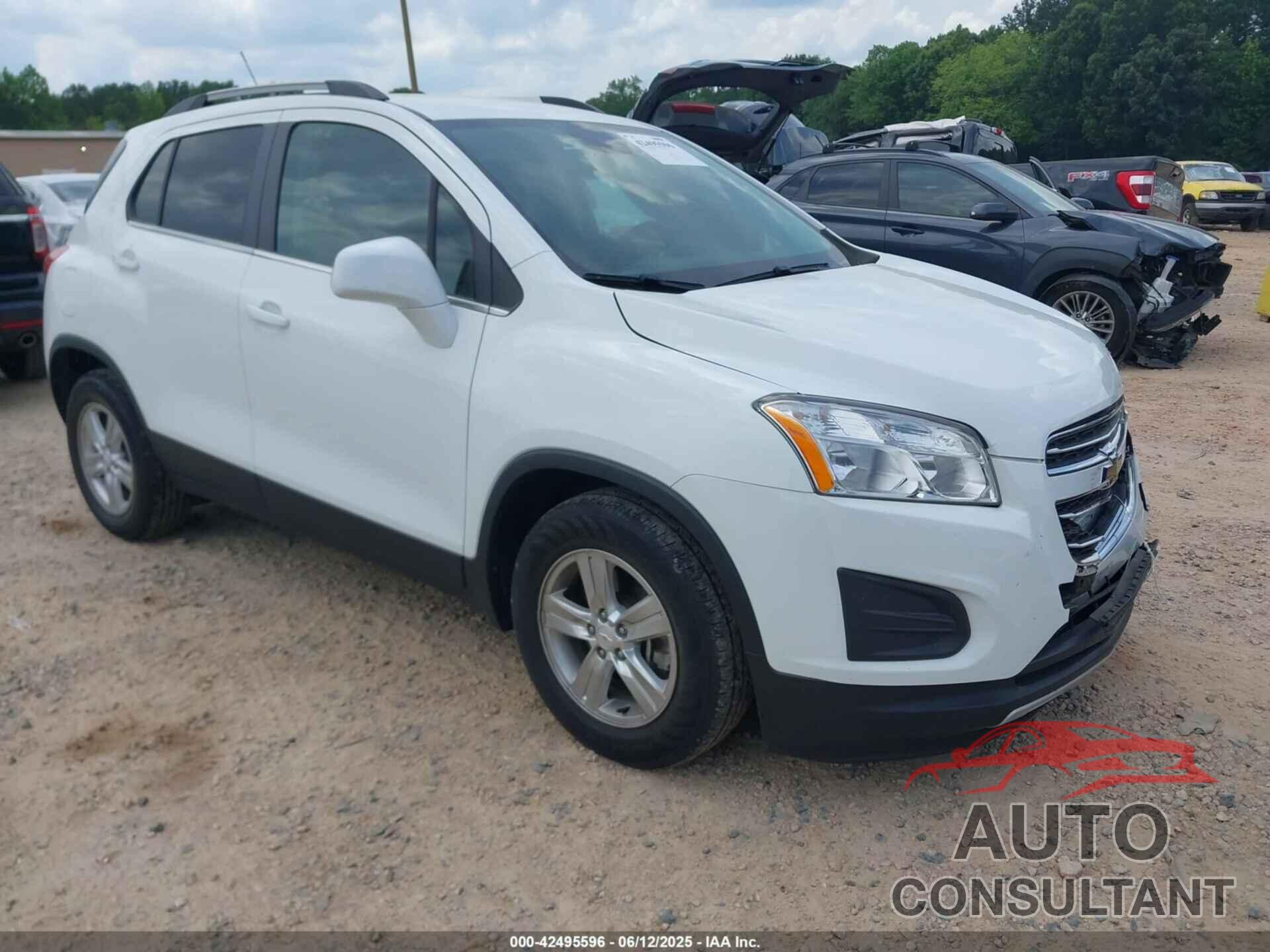 CHEVROLET TRAX 2016 - KL7CJLSB8GB666447