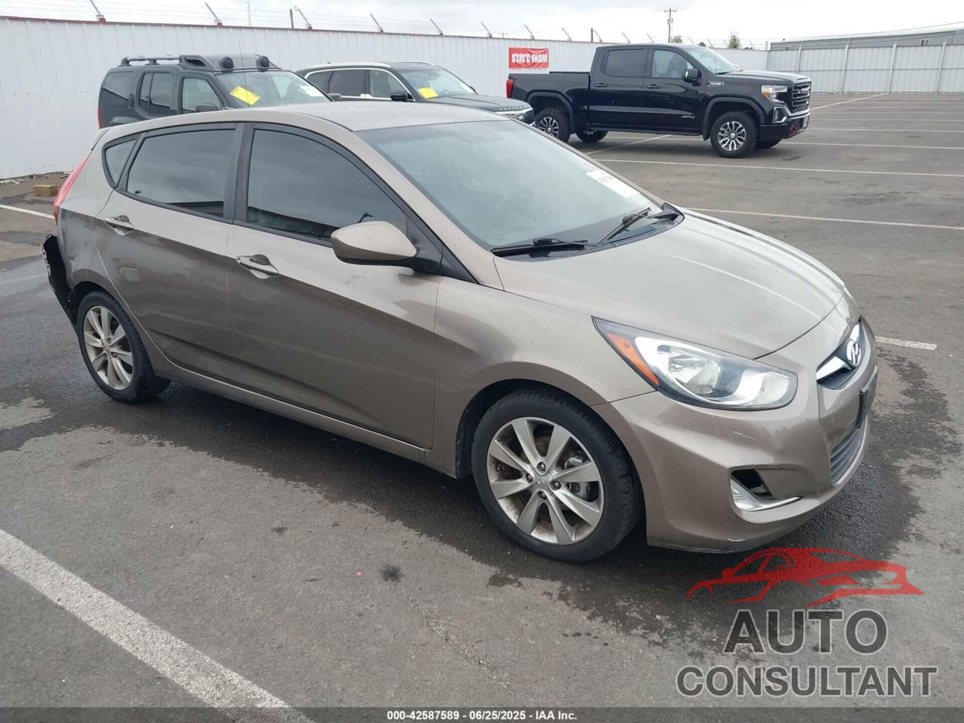 HYUNDAI ACCENT 2012 - KMHCU5AE0CU014000