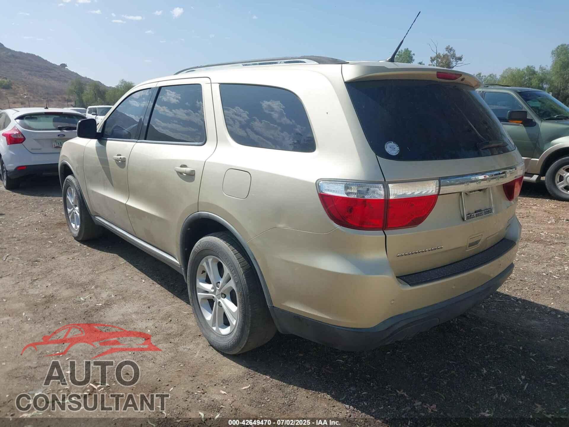 DODGE DURANGO 2011 - 1D4RD4GG8BC634117