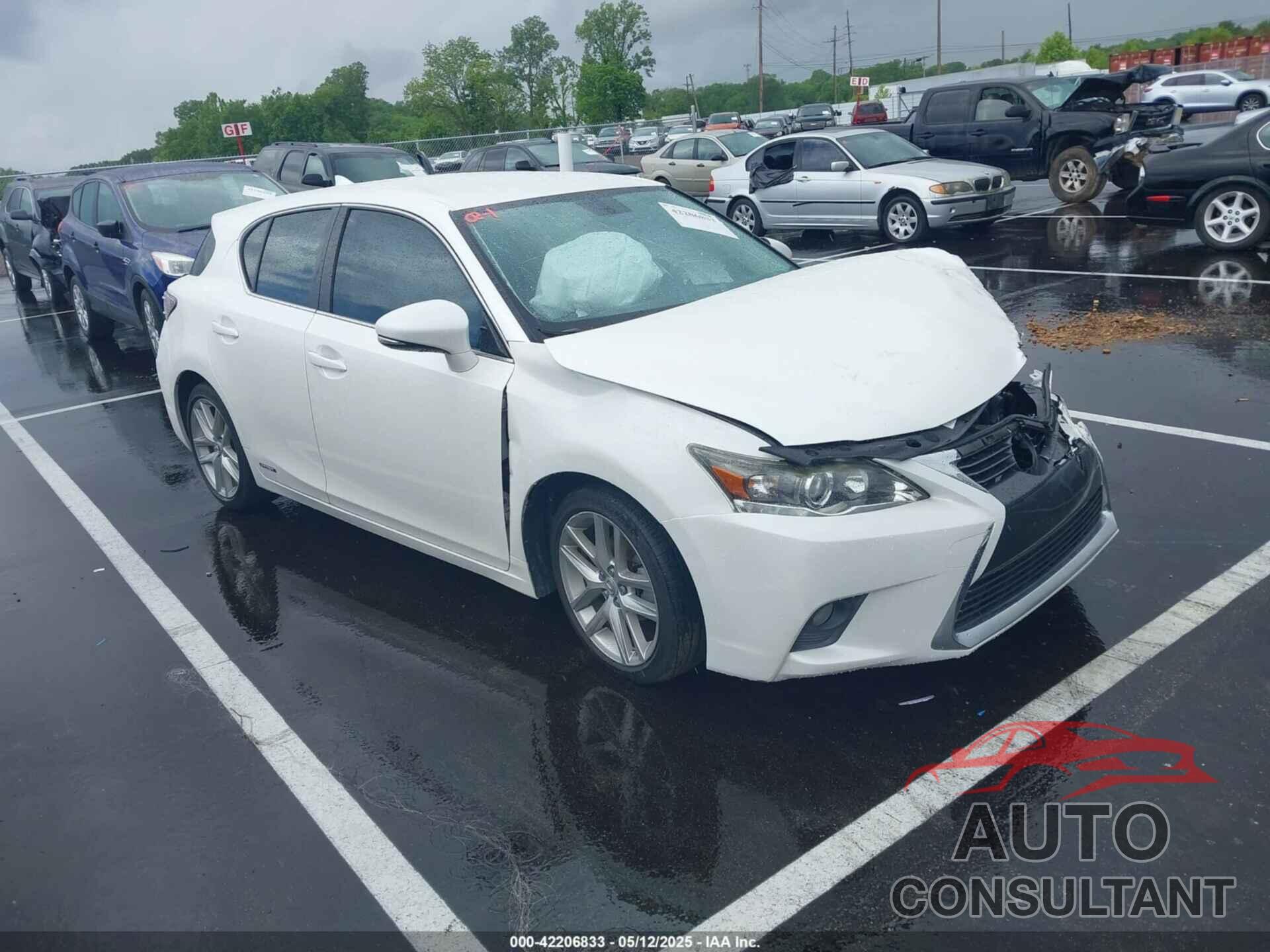 LEXUS CT 200H 2016 - JTHKD5BH7G2263144