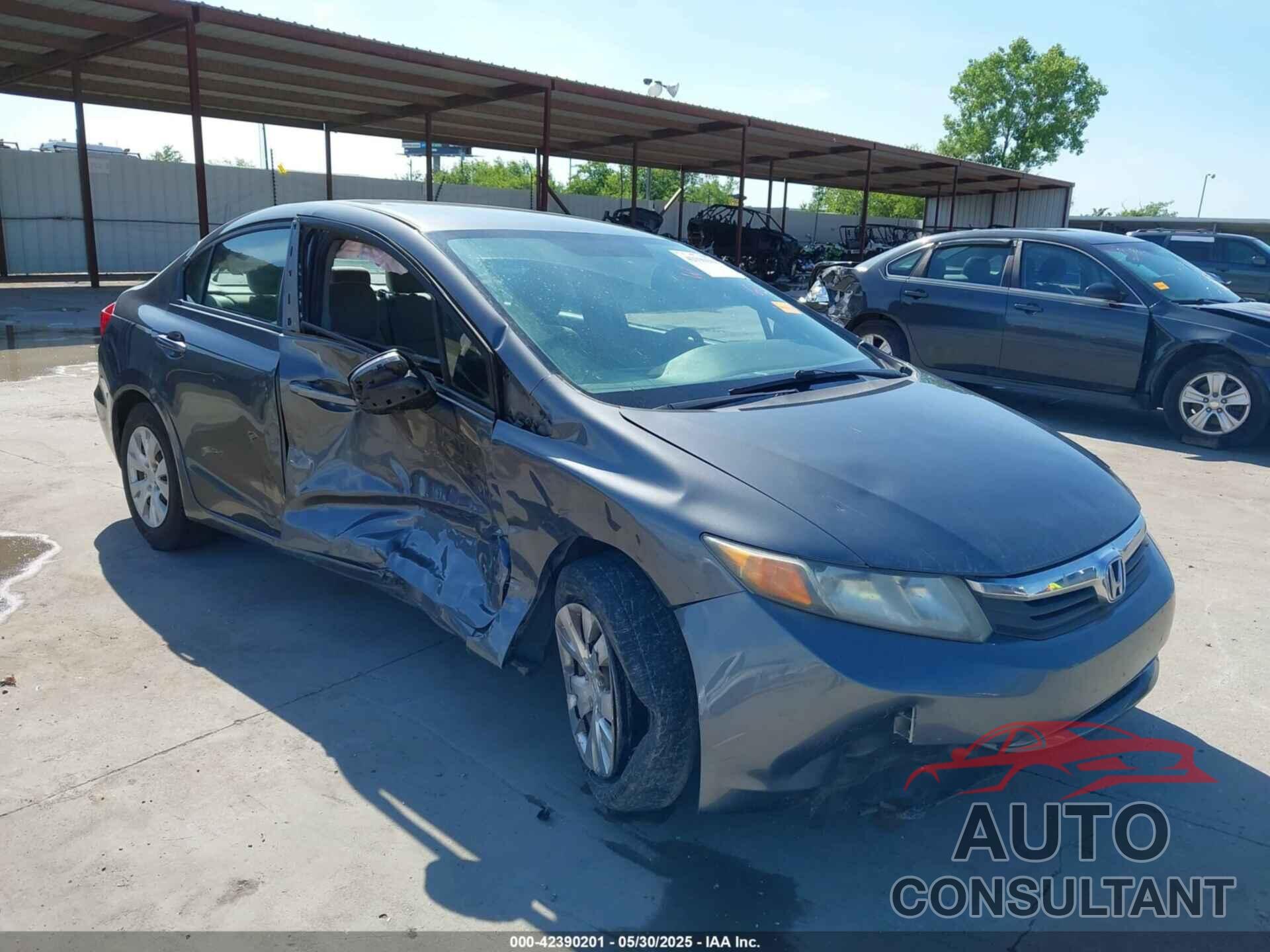 HONDA CIVIC 2012 - 2HGFB2F52CH315614