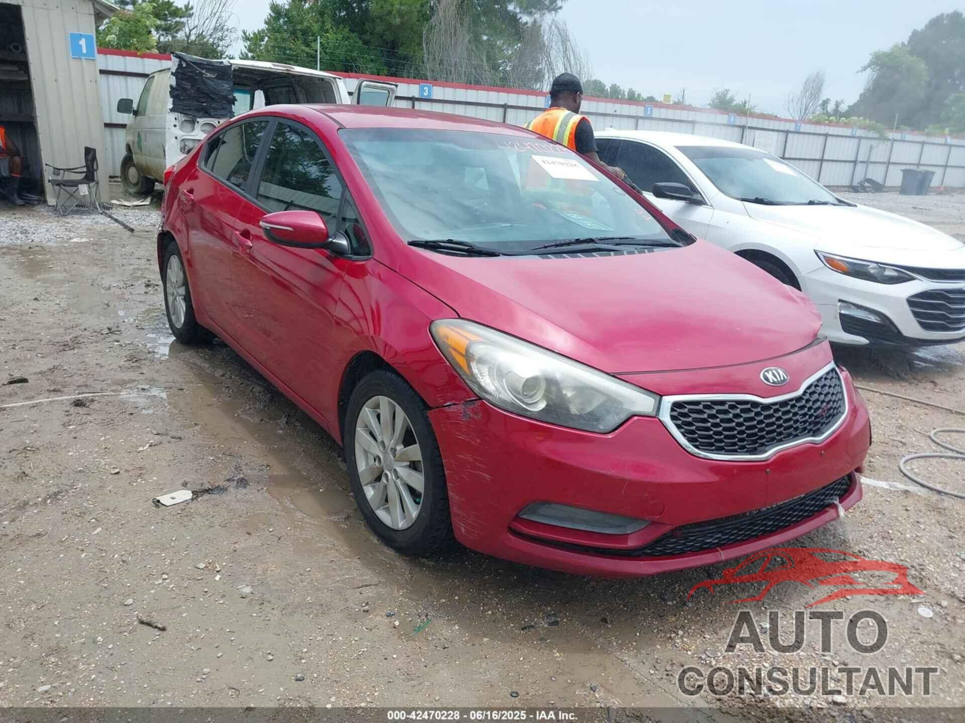 KIA FORTE 2015 - KNAFX4A60F5366873