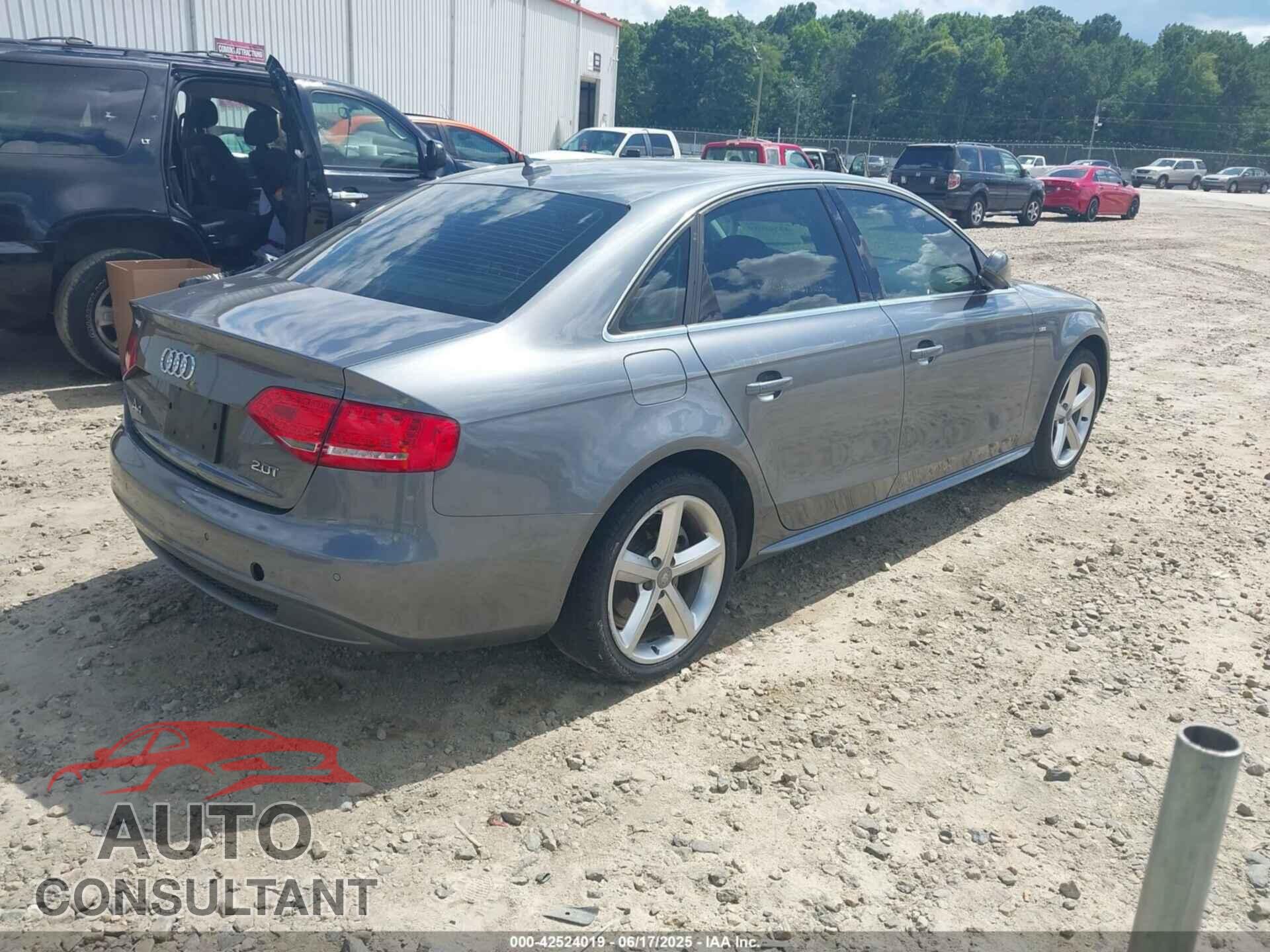 AUDI A4 2012 - WAUEFAFL5CA117581