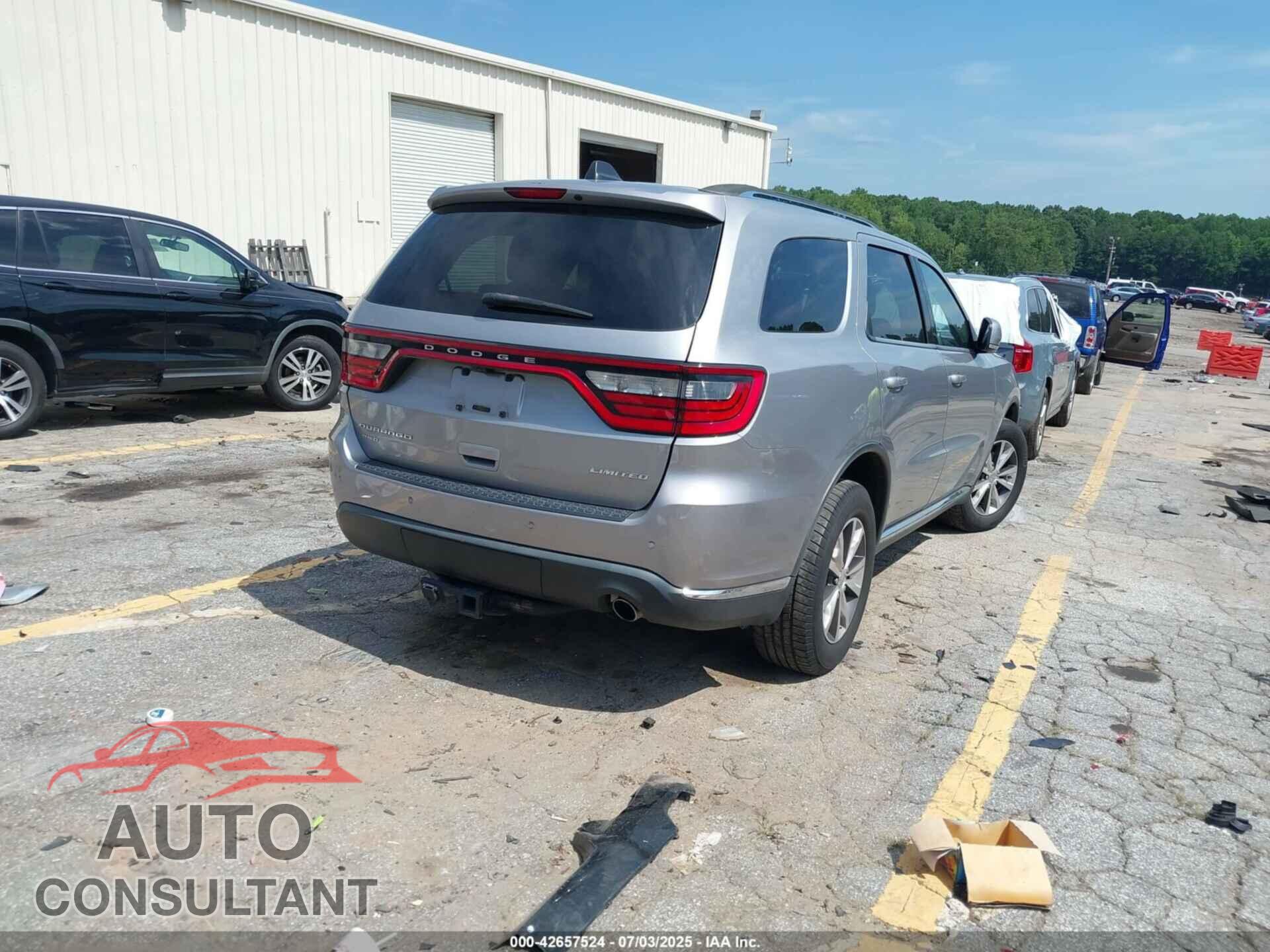 DODGE DURANGO 2016 - 1C4RDJDG1GC362212