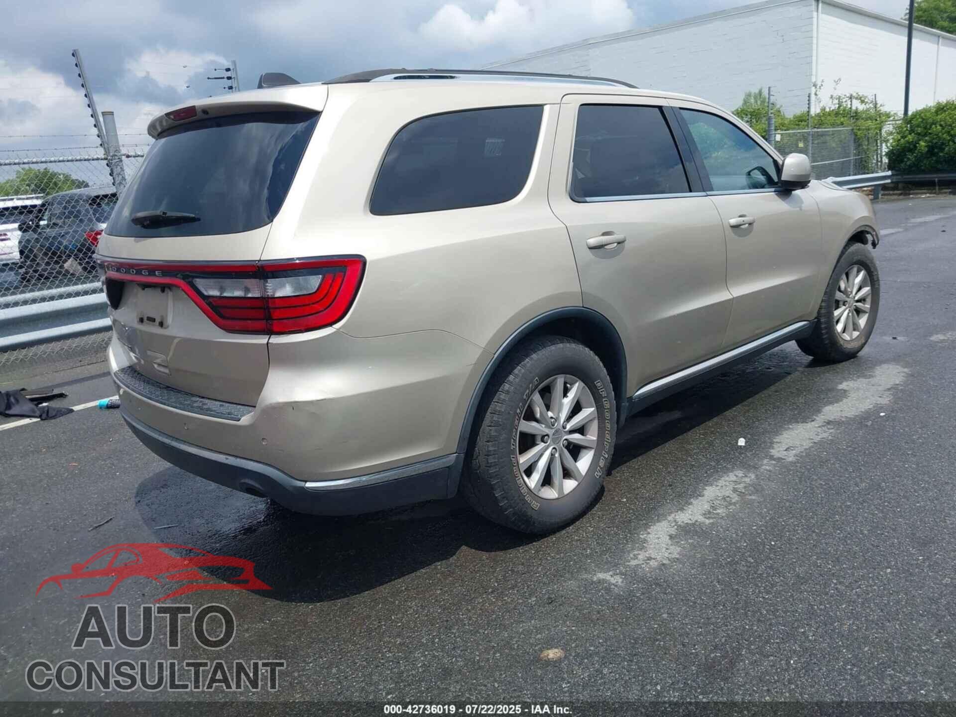 DODGE DURANGO 2015 - 1C4RDHAGXFC869881