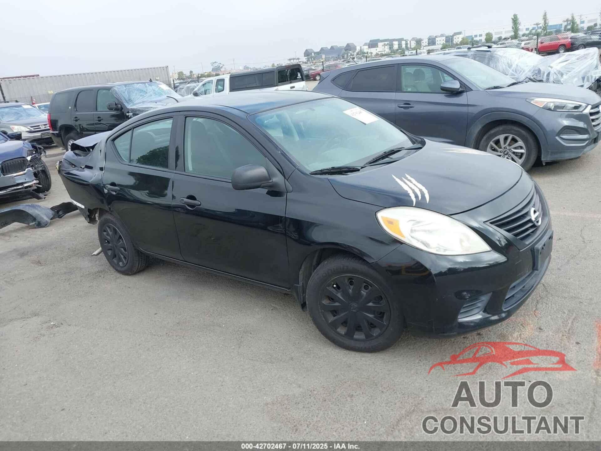 NISSAN VERSA 2012 - 3N1CN7AP5CL939027