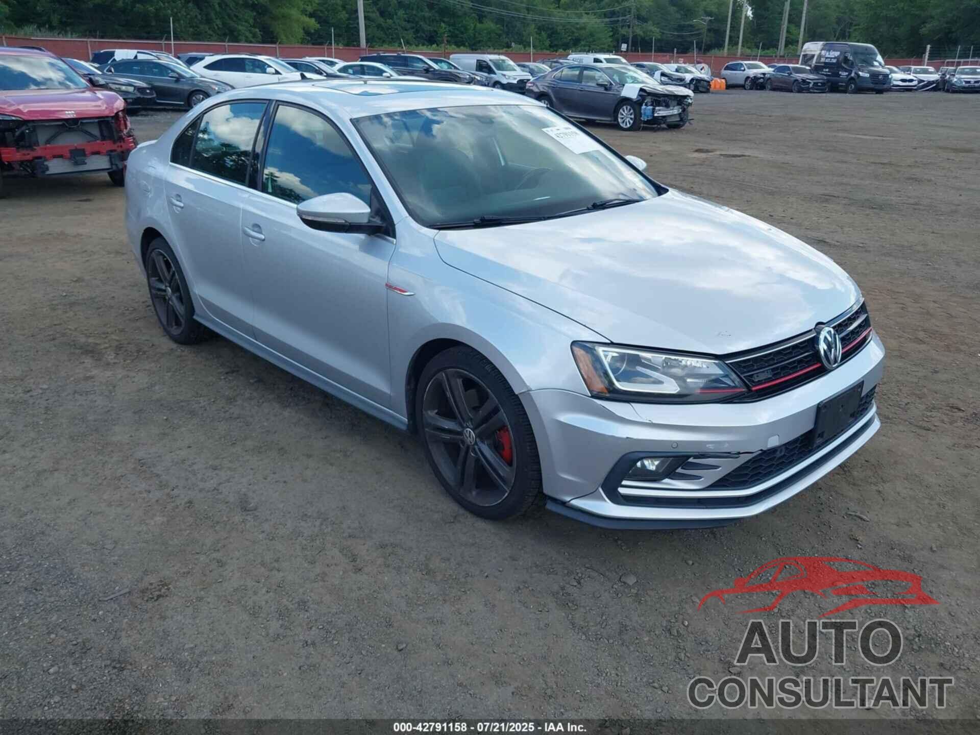VOLKSWAGEN JETTA 2016 - 3VW5T7AJXGM235085