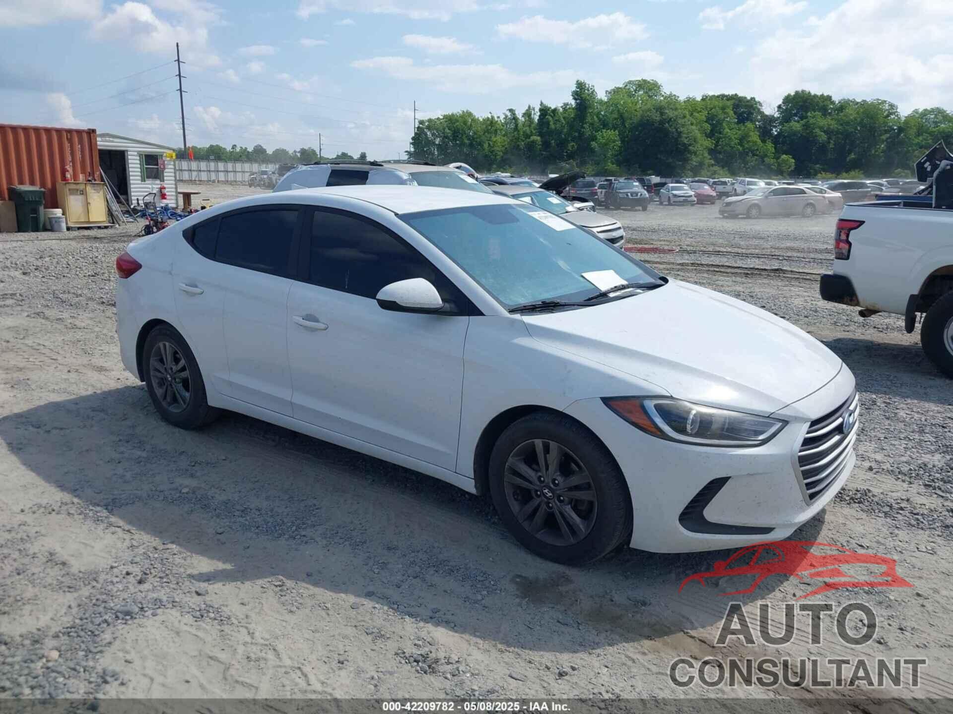 HYUNDAI ELANTRA 2018 - 5NPD84LF5JH261212