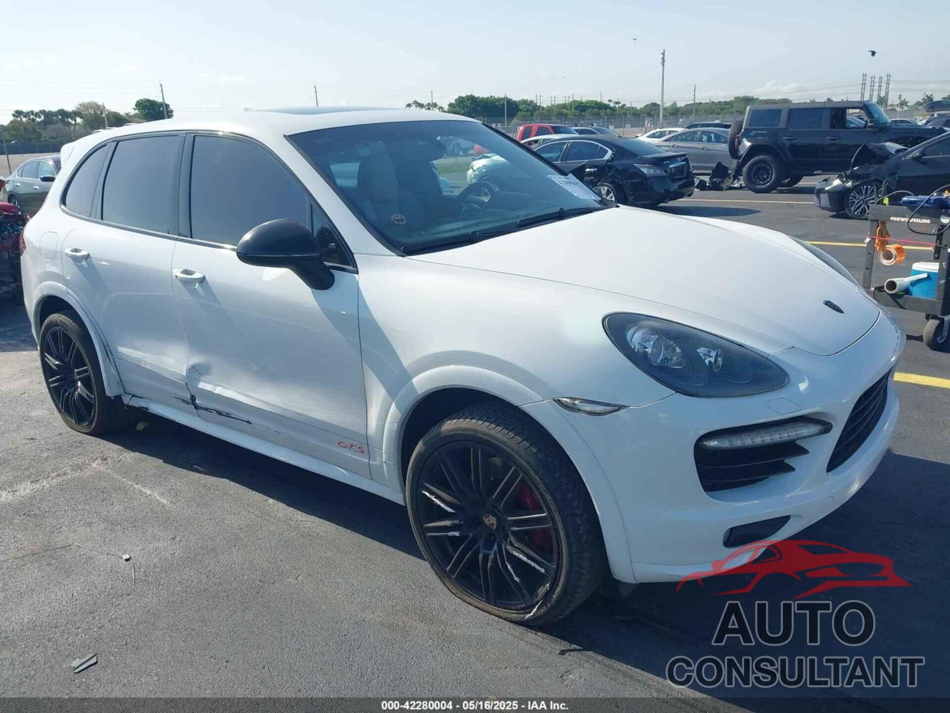 PORSCHE CAYENNE 2013 - WP1AD2A29DLA72032