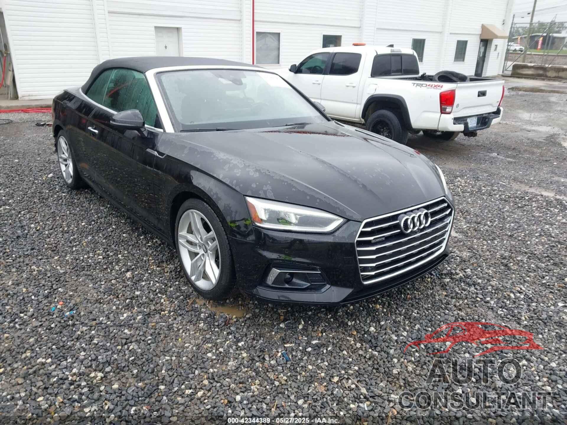 AUDI A5 2019 - WAU2NGF51KN009346