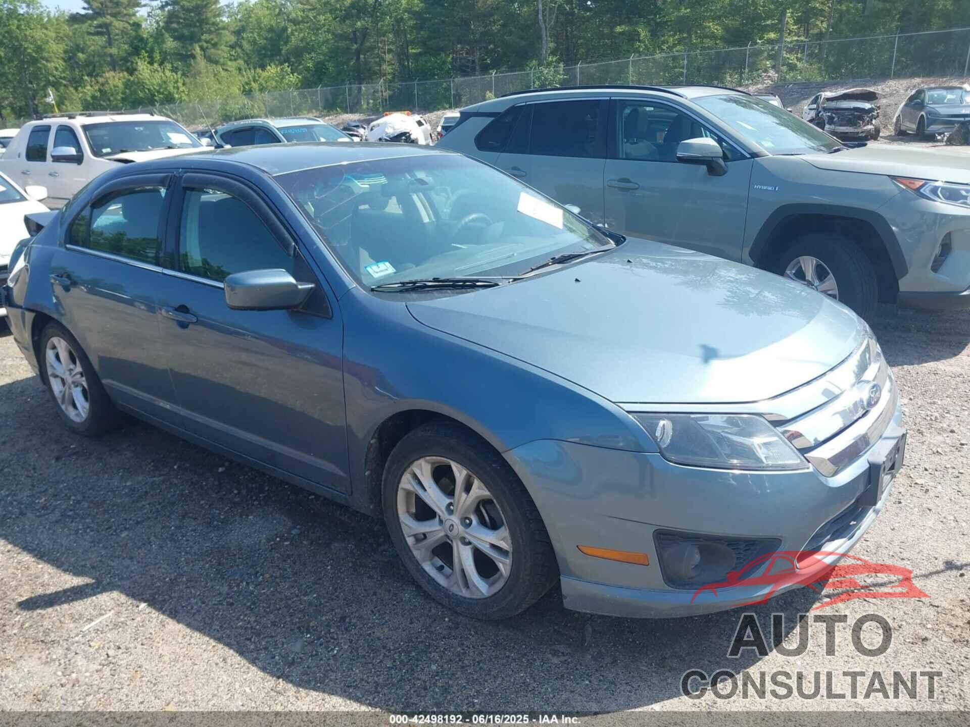 FORD FUSION 2012 - 3FAHP0HA6CR221124