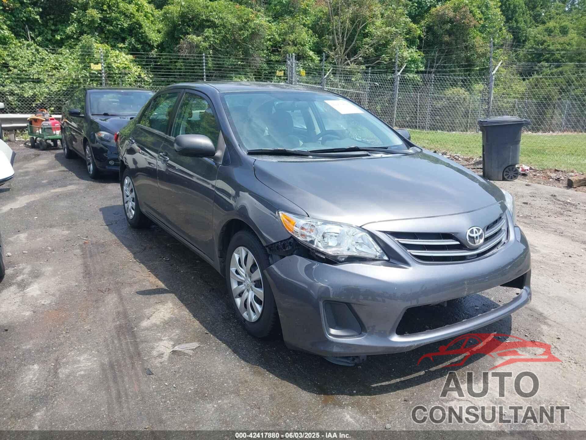 TOYOTA COROLLA 2013 - 5YFBU4EE1DP194770