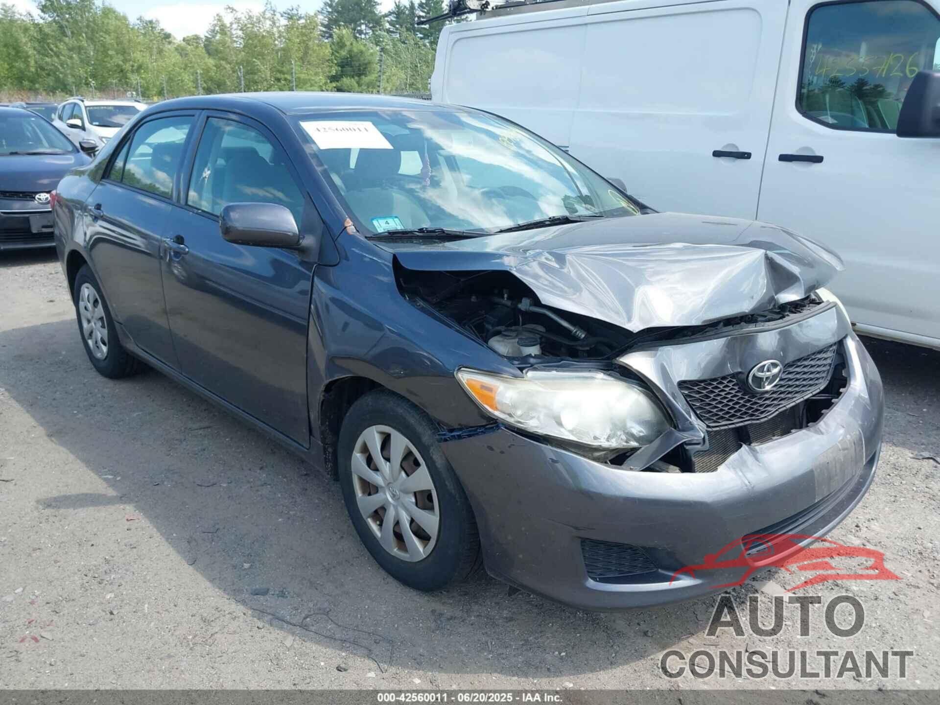 TOYOTA COROLLA 2009 - JTDBL40E999049483