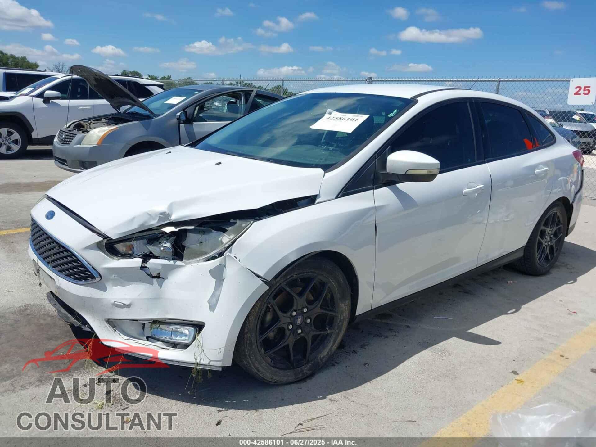 FORD FOCUS 2016 - 1FADP3F2XGL339757