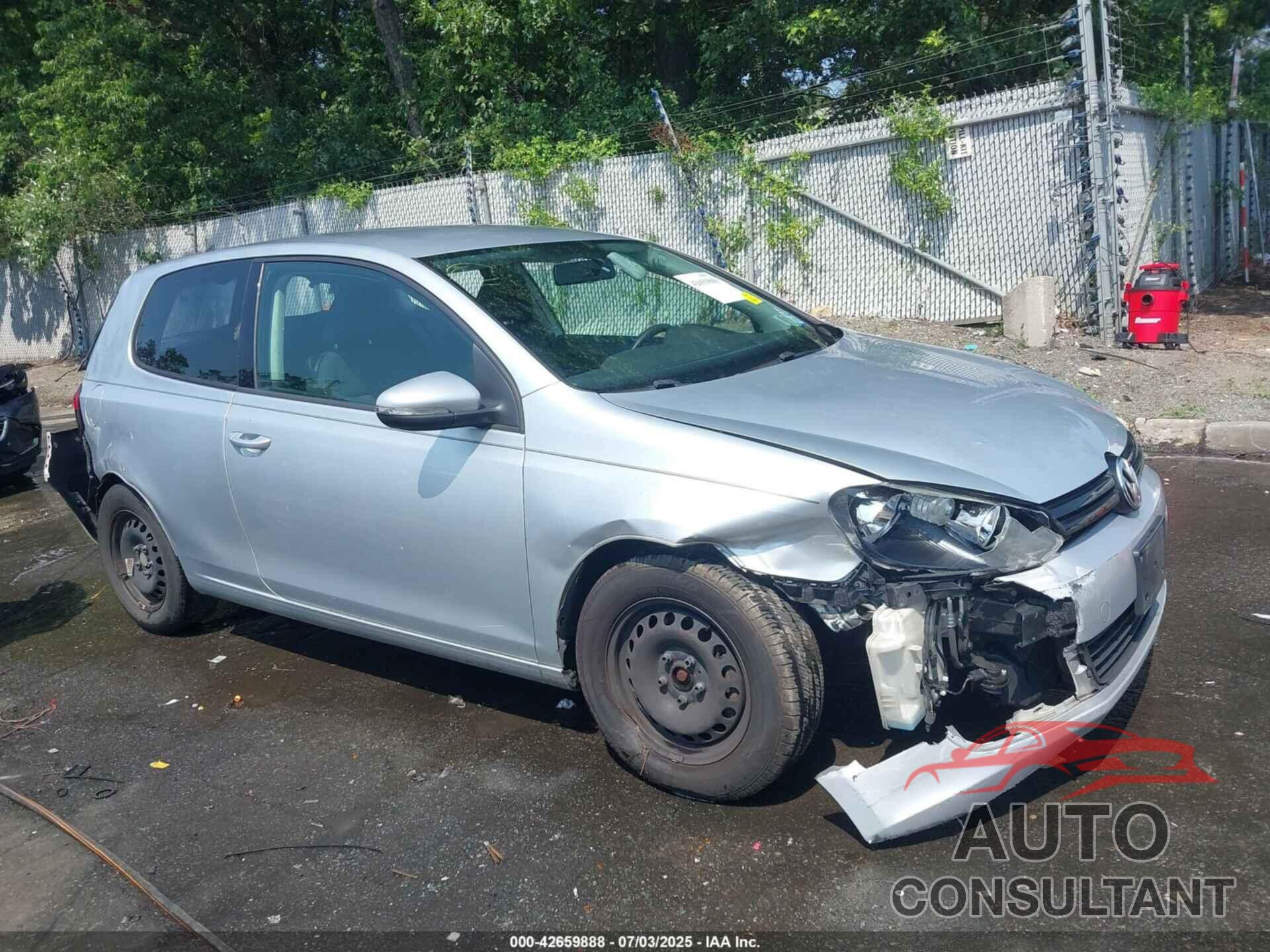 VOLKSWAGEN GOLF 2012 - WVWBB7AJXCW314498
