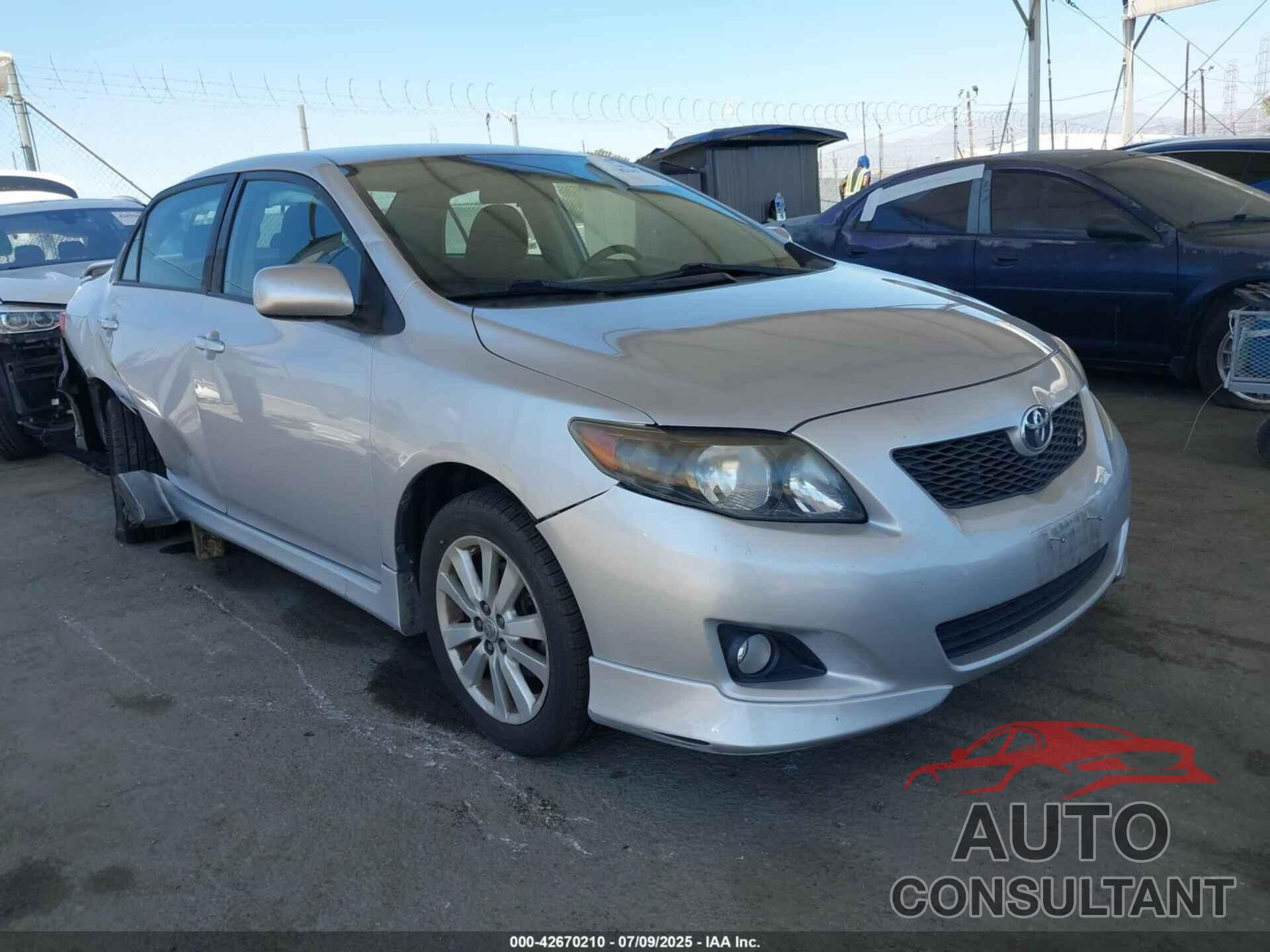 TOYOTA COROLLA 2010 - 2T1BU4EE5AC446662