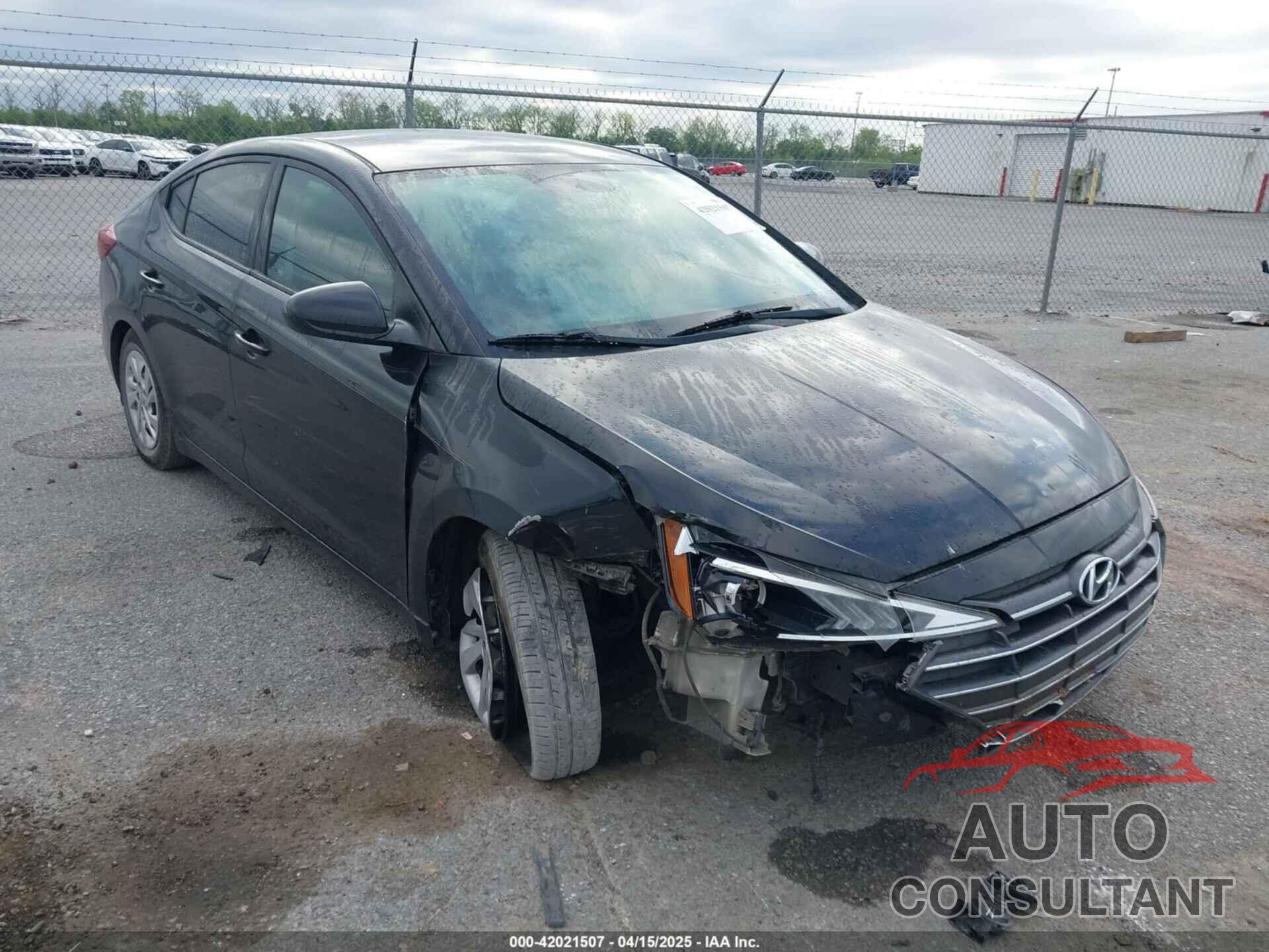 HYUNDAI ELANTRA 2019 - 5NPD74LF4KH412237