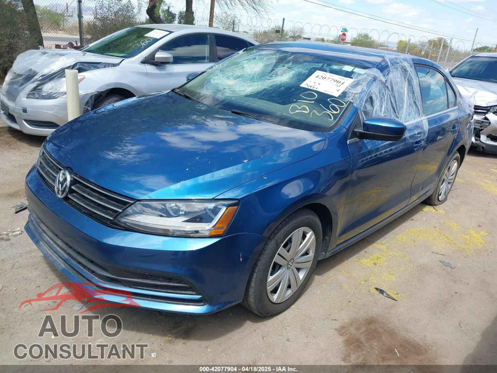 VOLKSWAGEN JETTA 2017 - 3VW2B7AJ1HM387263