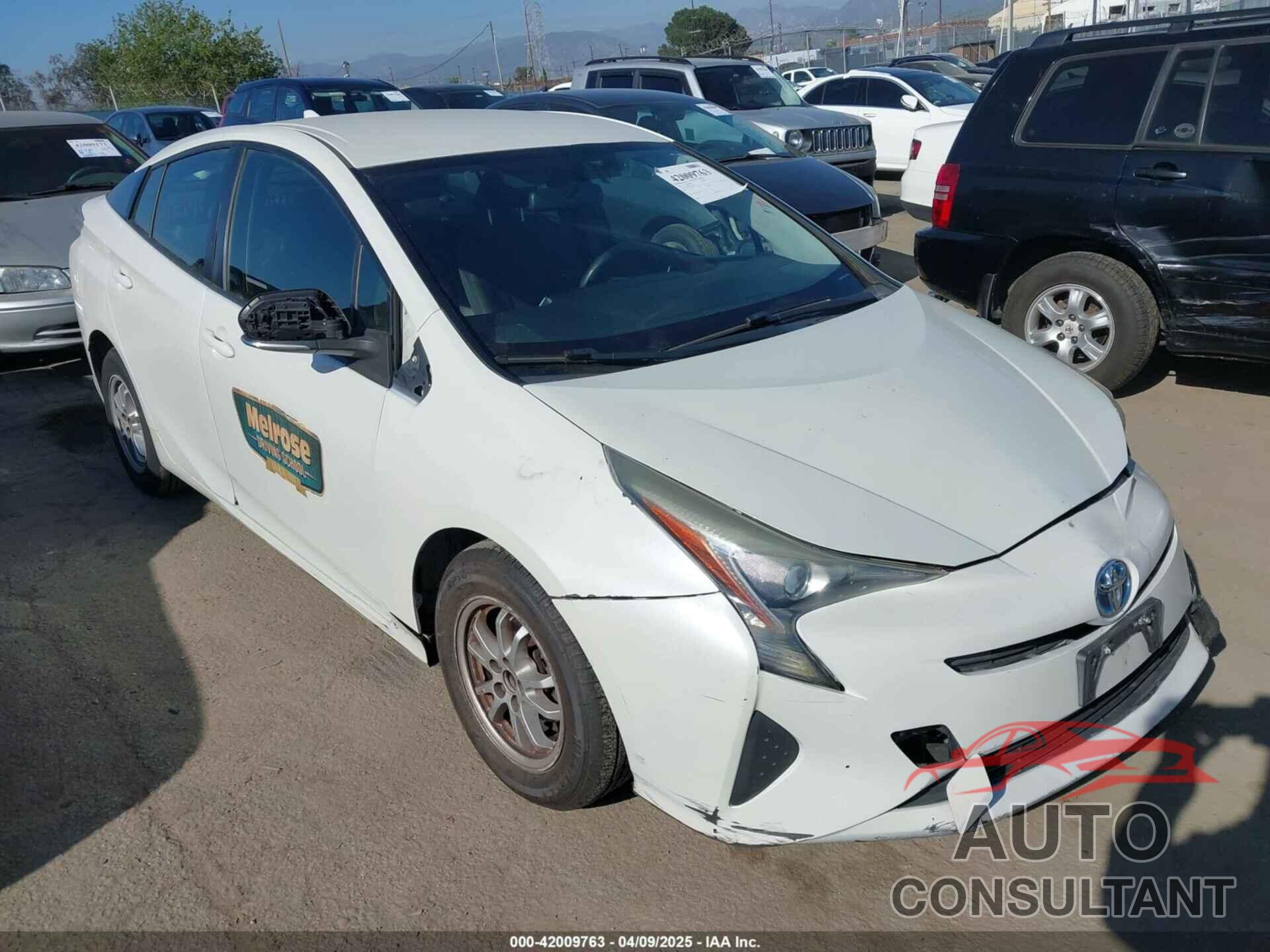 TOYOTA PRIUS 2016 - JTDKBRFUXG3001716
