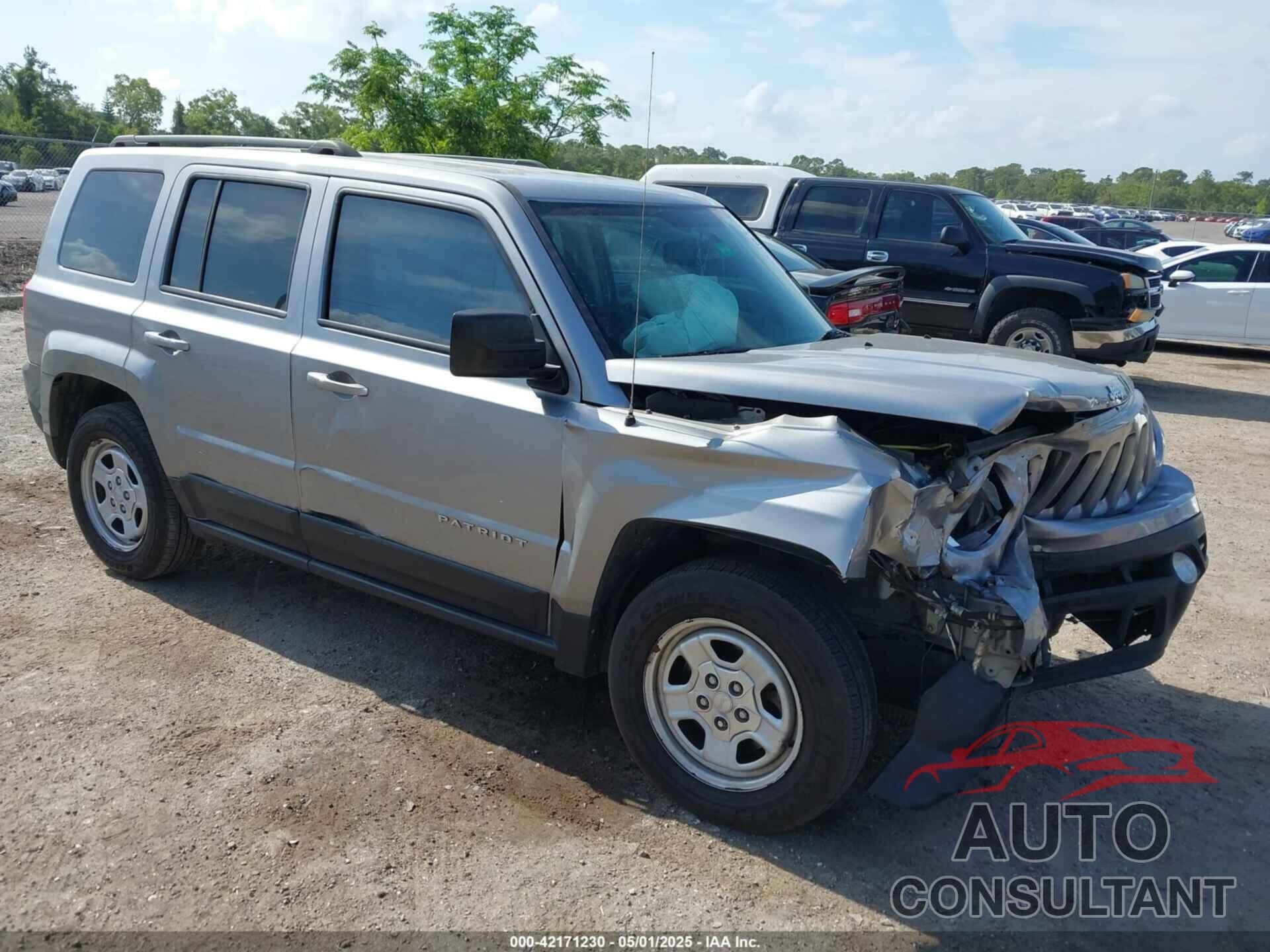 JEEP PATRIOT 2016 - 1C4NJPBB0GD652159