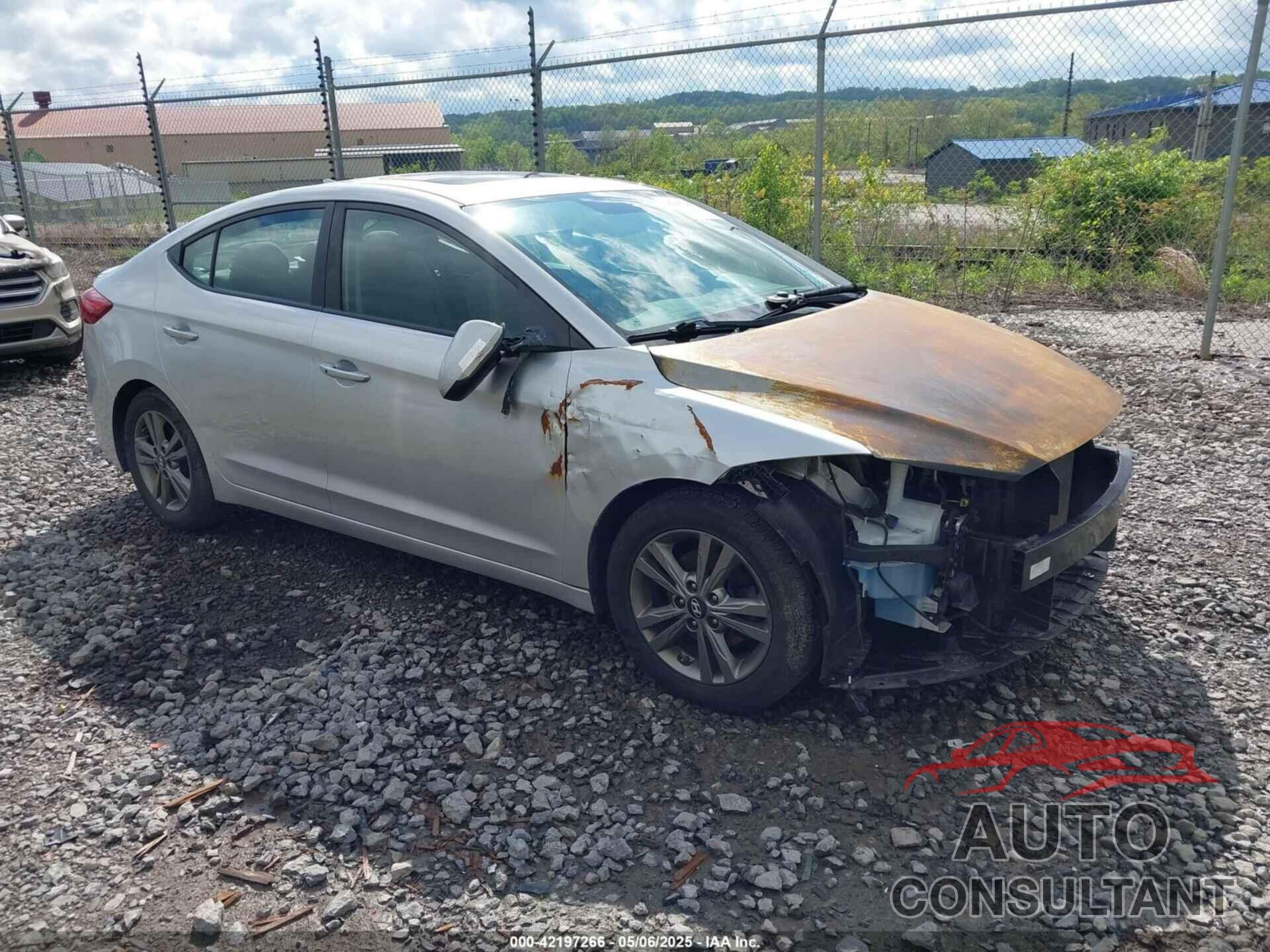 HYUNDAI ELANTRA 2018 - 5NPD84LF2JH351465