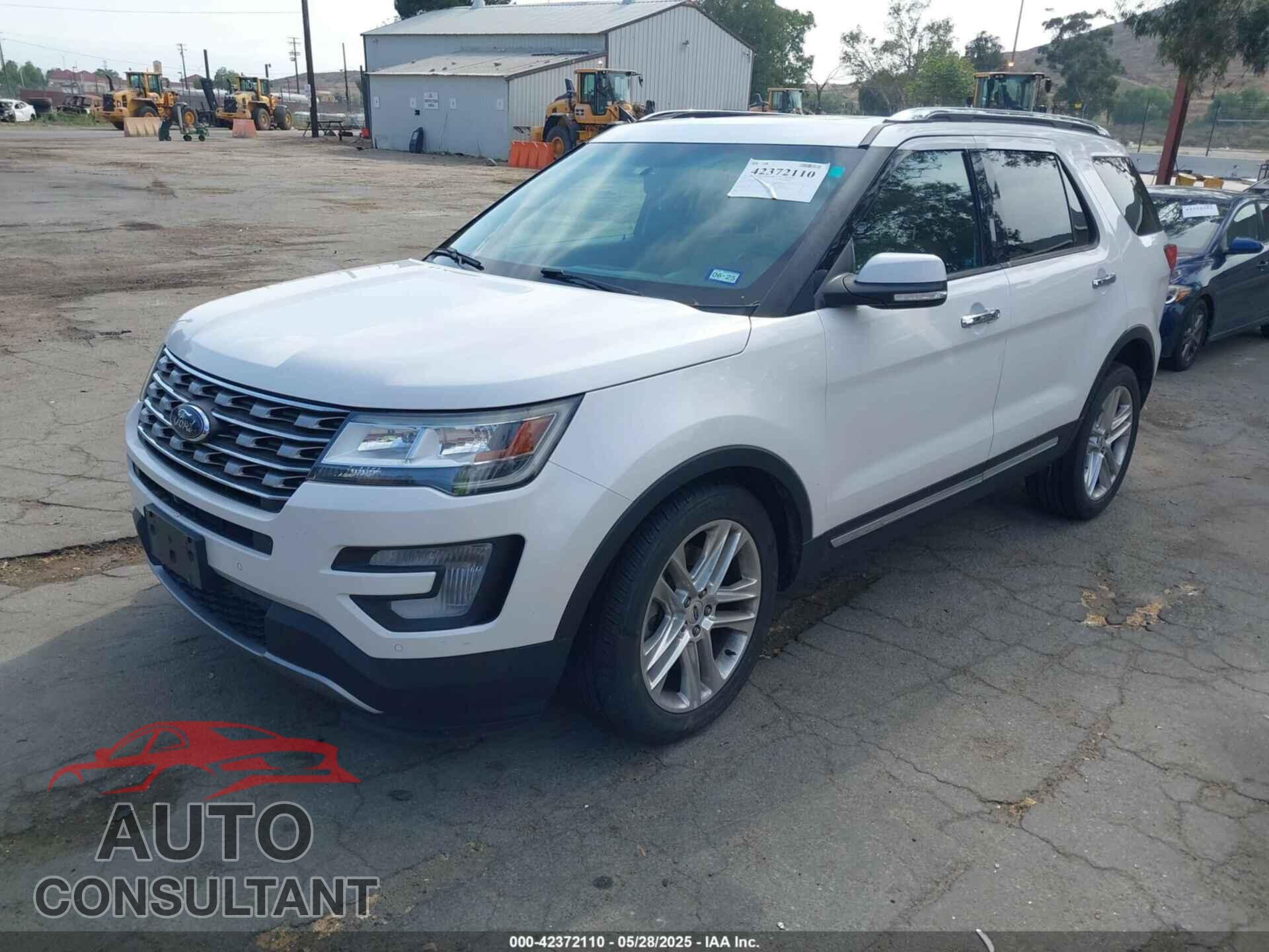 FORD EXPLORER 2017 - 1FM5K7F84HGA59122