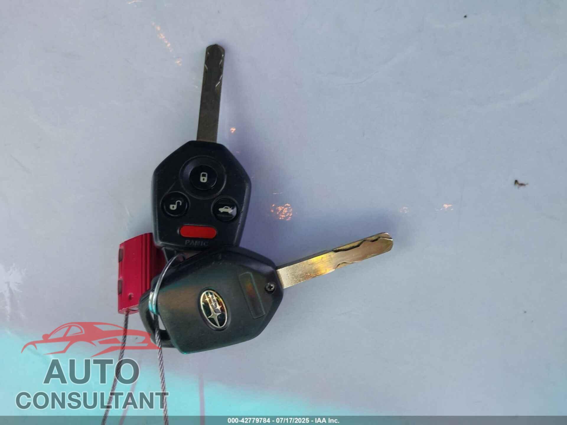 SUBARU OUTBACK 2012 - 4S4BRBLCXC3204741