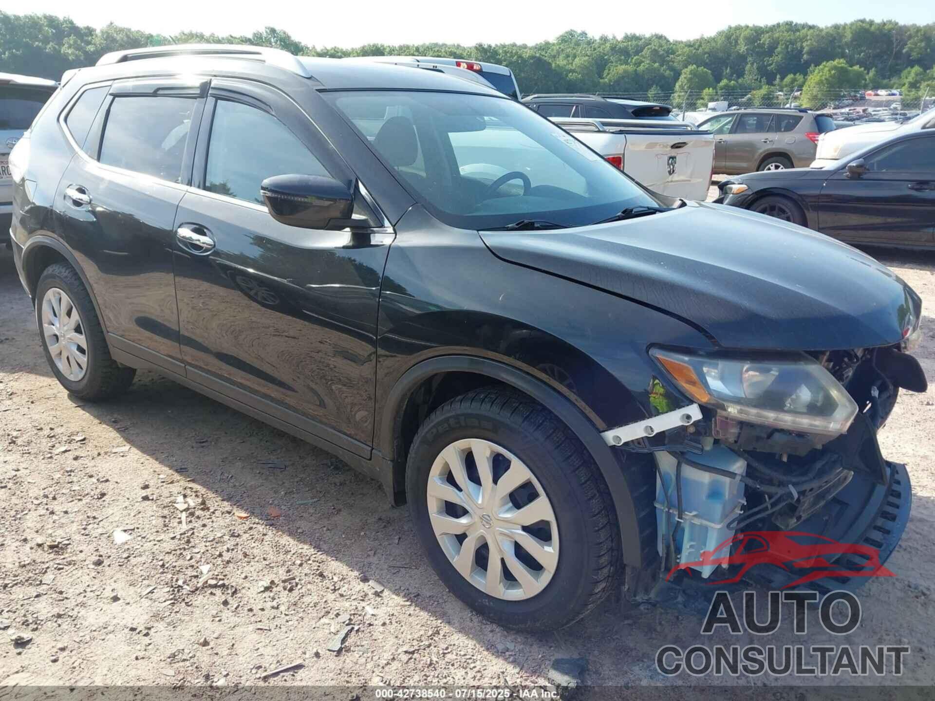 NISSAN ROGUE 2016 - KNMAT2MT8GP622245