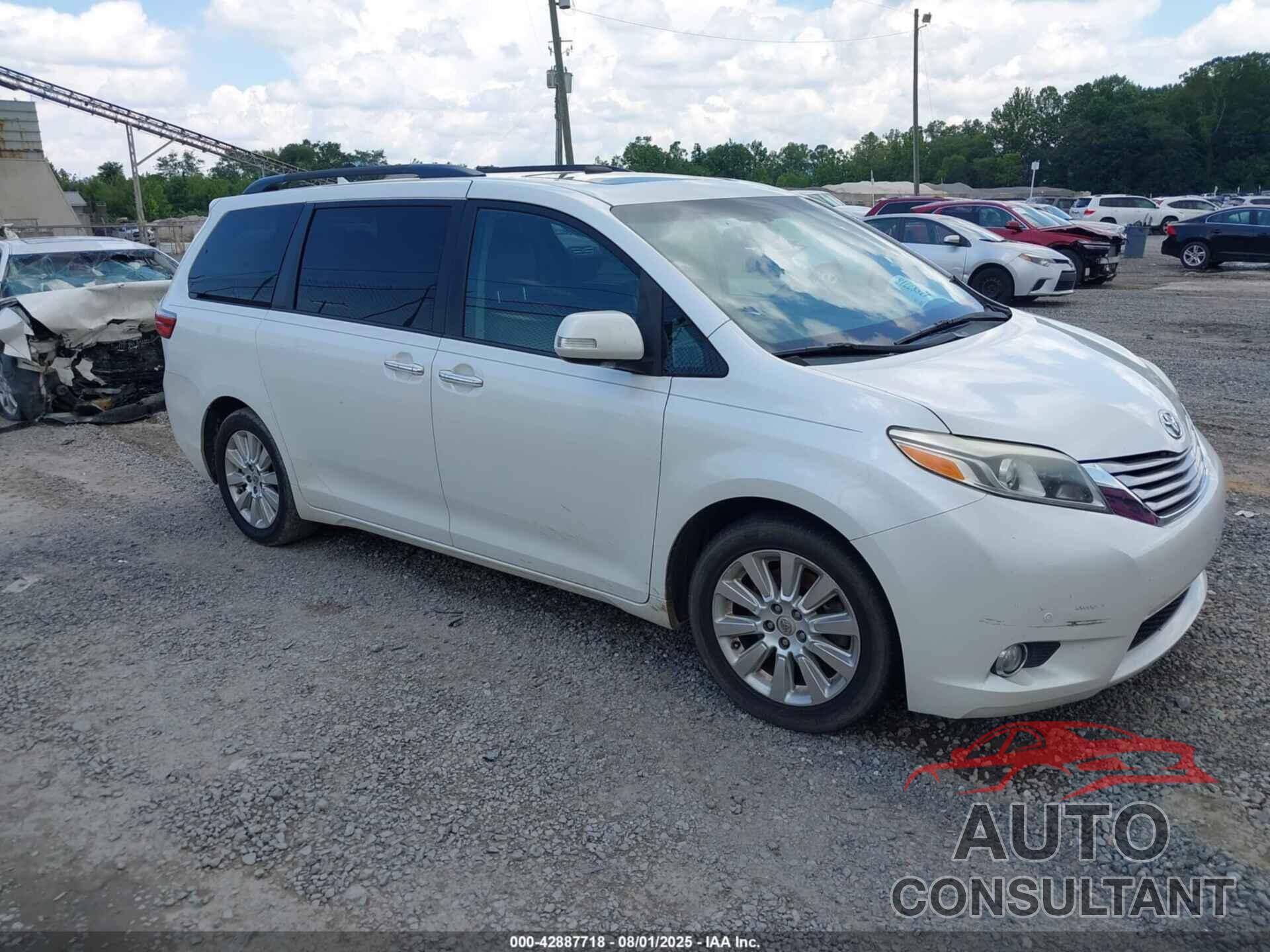 TOYOTA SIENNA 2016 - 5TDYK3DC0GS721350