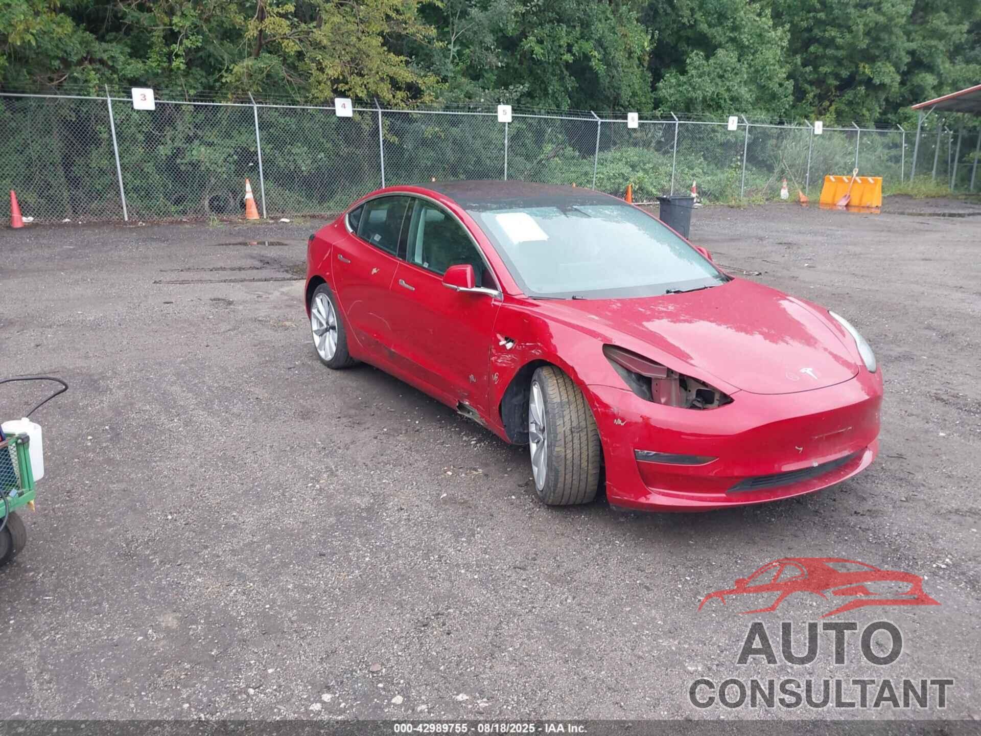 TESLA MODEL 3 2018 - 5YJ3E1EB8JF117374
