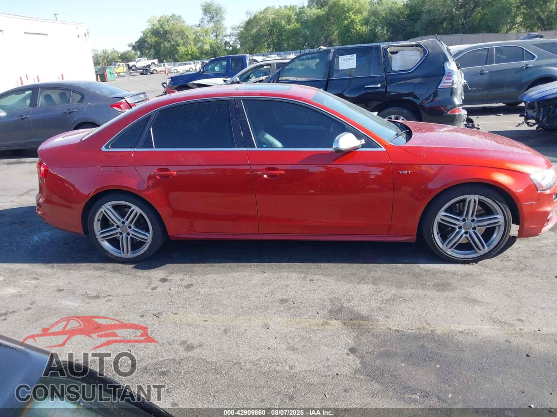 AUDI S4 2013 - WAUBGAFL6DA196695