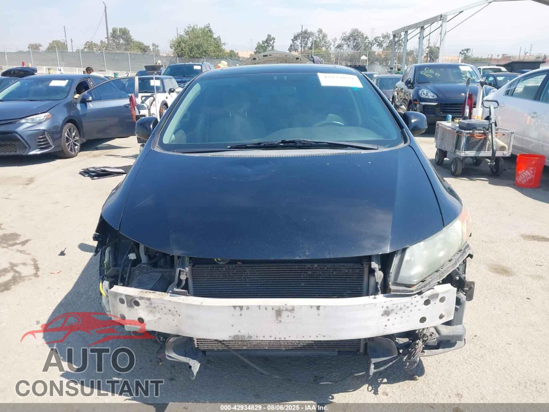 HONDA CIVIC 2012 - 19XFB2F85CE309794