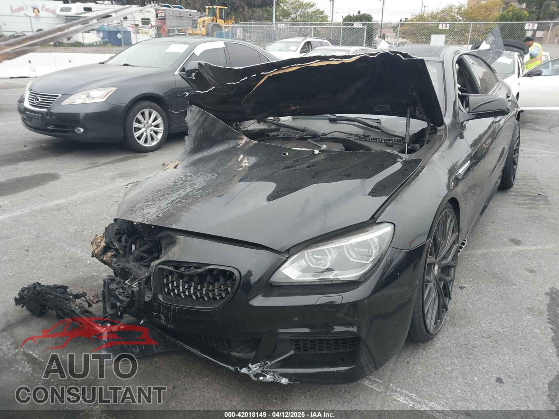 BMW 650I GRAN COUPE 2014 - WBA6B2C57ED129809