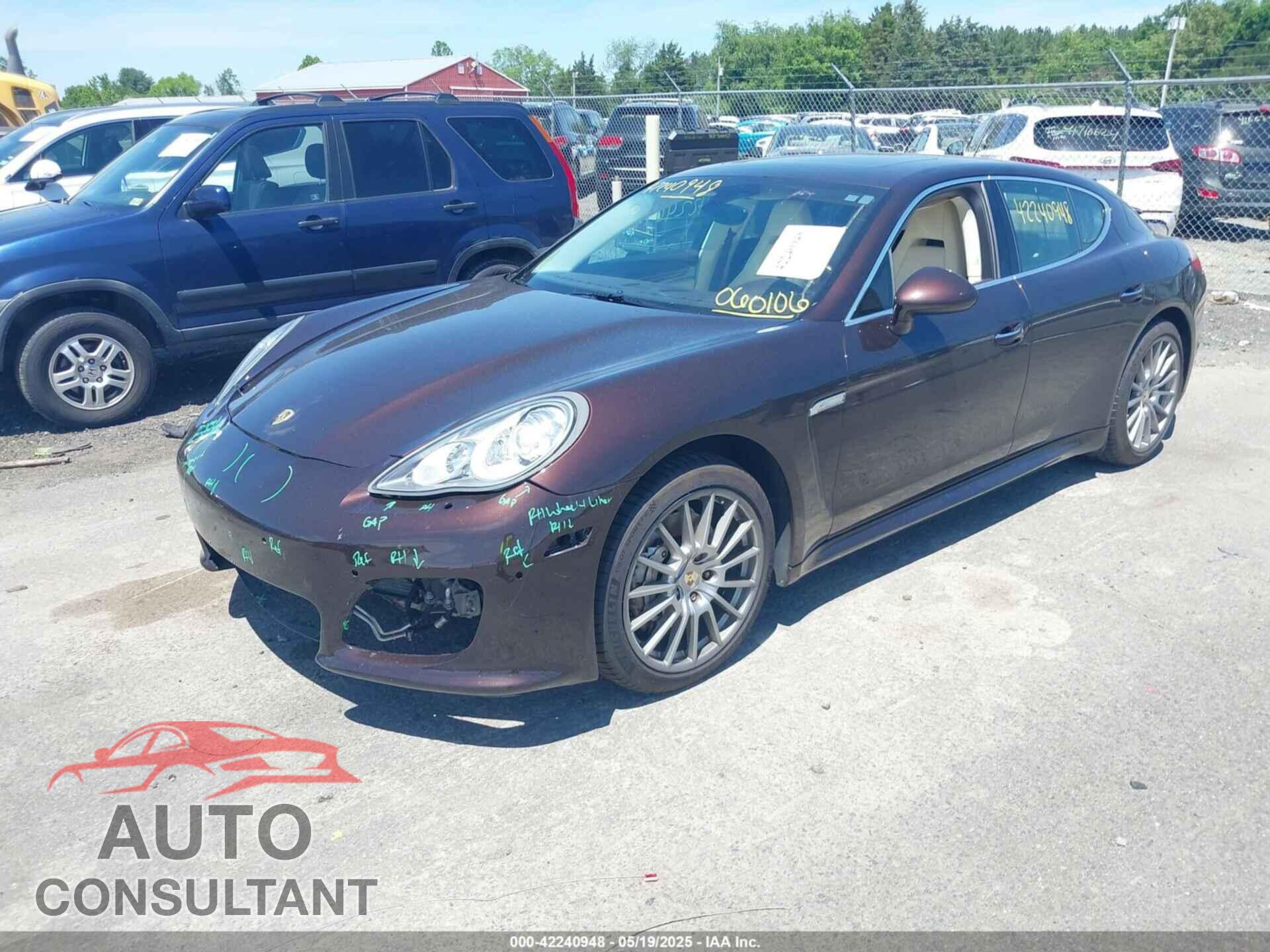 PORSCHE PANAMERA 2012 - WP0AB2A75CL060106