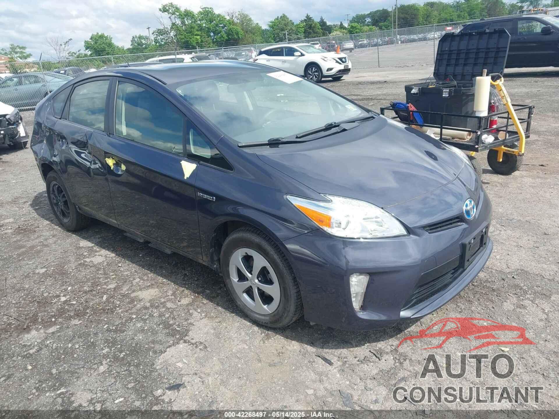 TOYOTA PRIUS 2014 - JTDKN3DUXE1816059