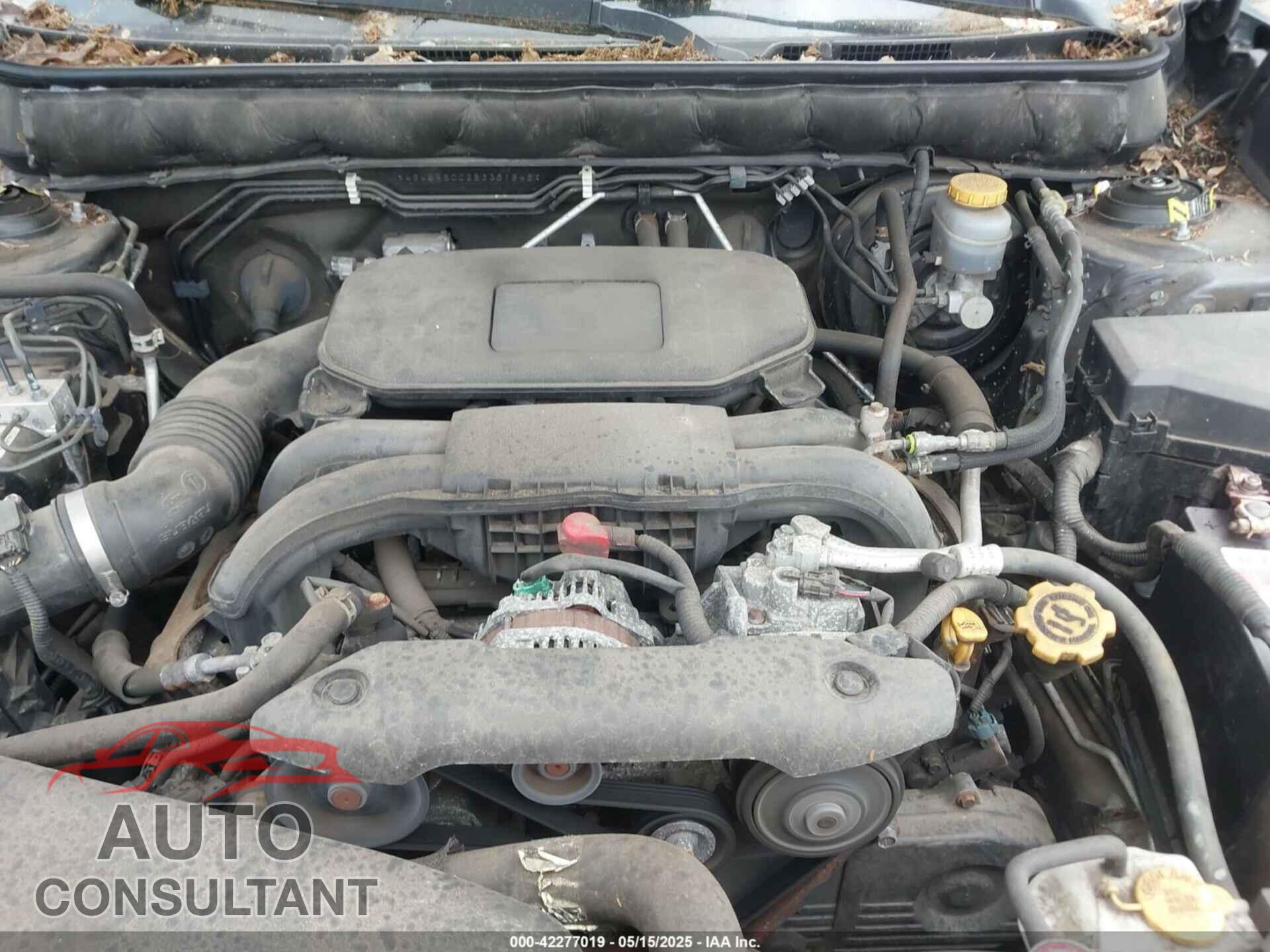 SUBARU OUTBACK 2011 - 4S4BRBCC2B3351845