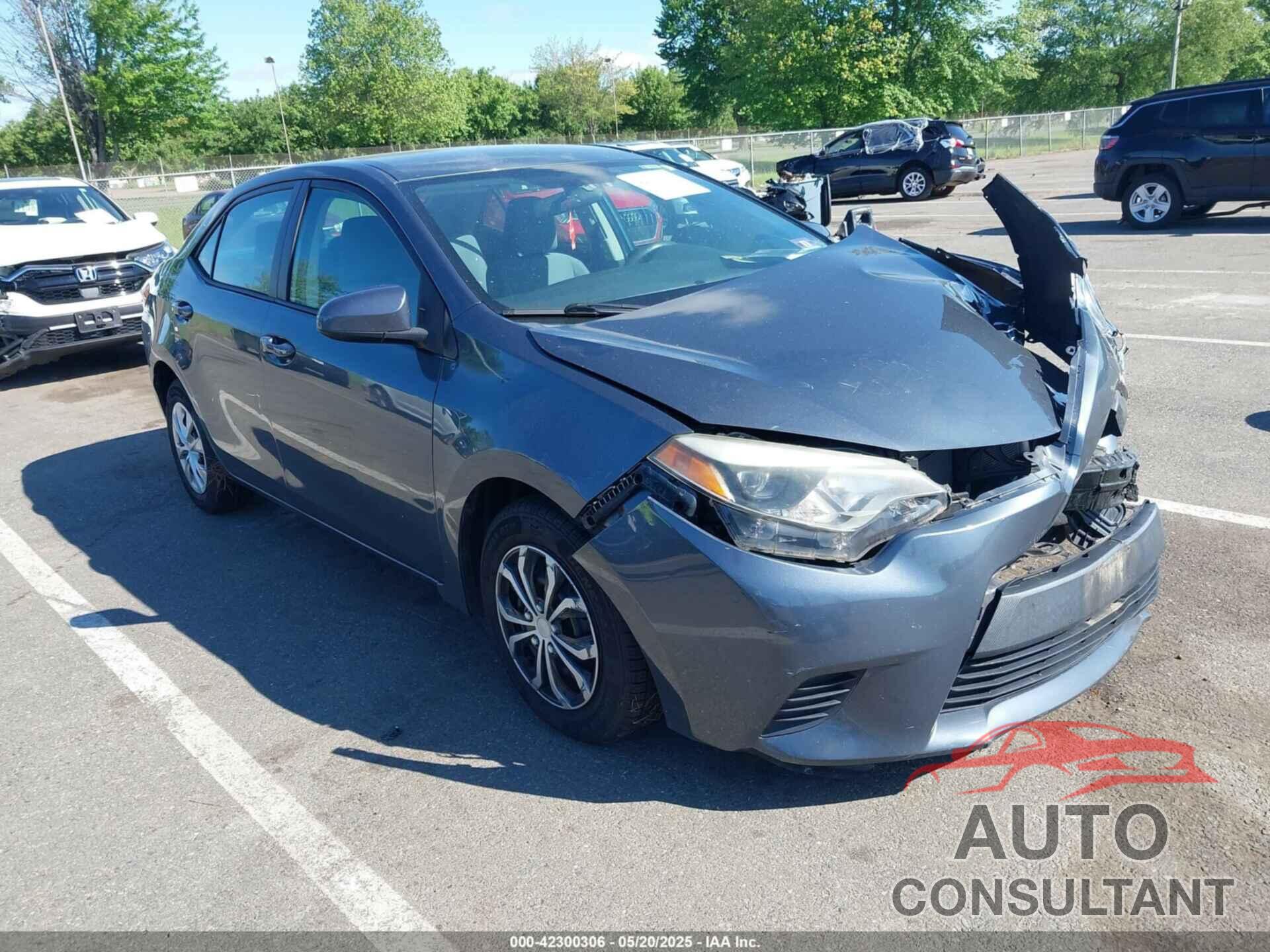 TOYOTA COROLLA 2016 - 5YFBURHE8GP383512