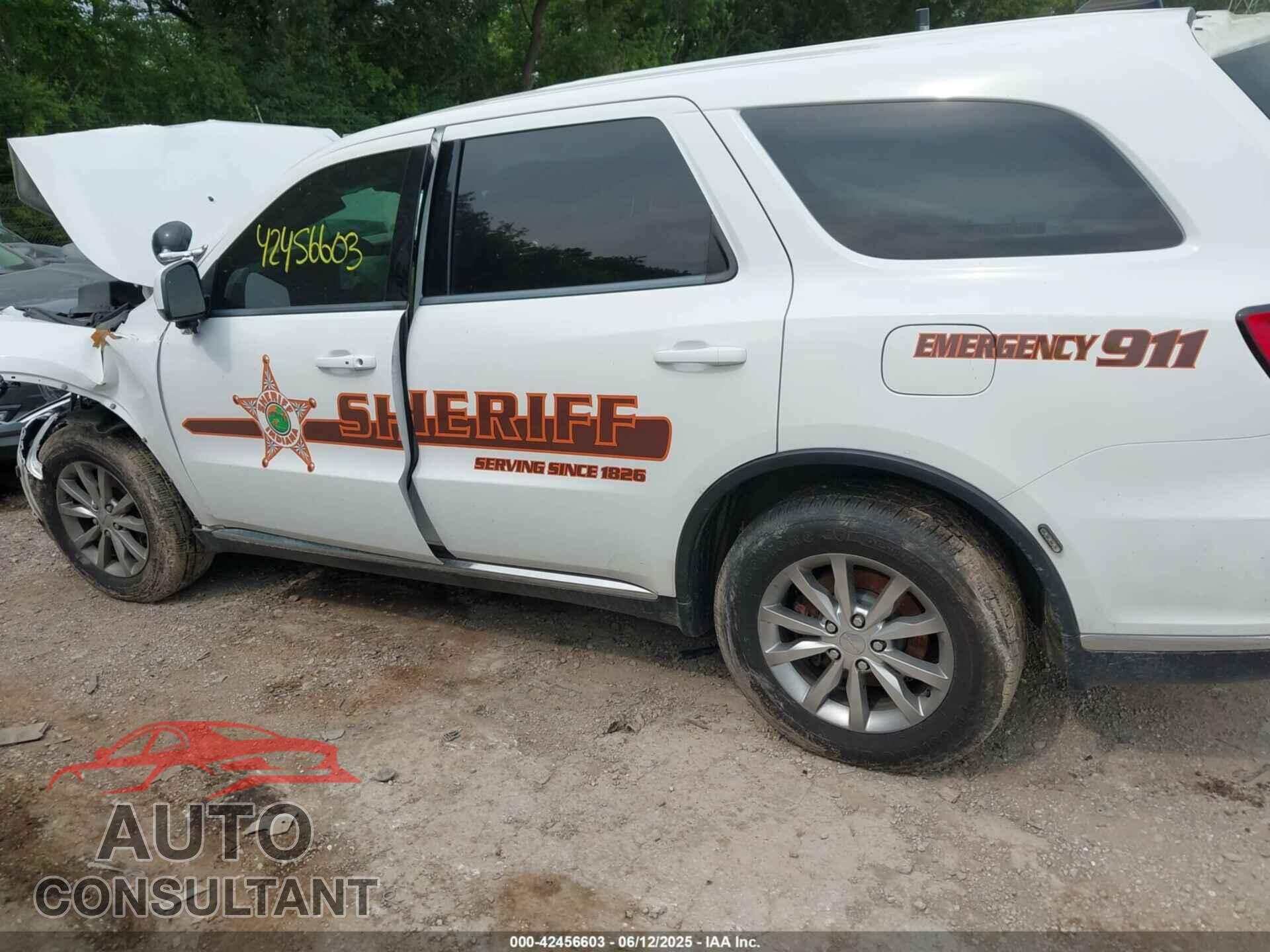 DODGE DURANGO 2017 - 1C4RDJFGXHC741255