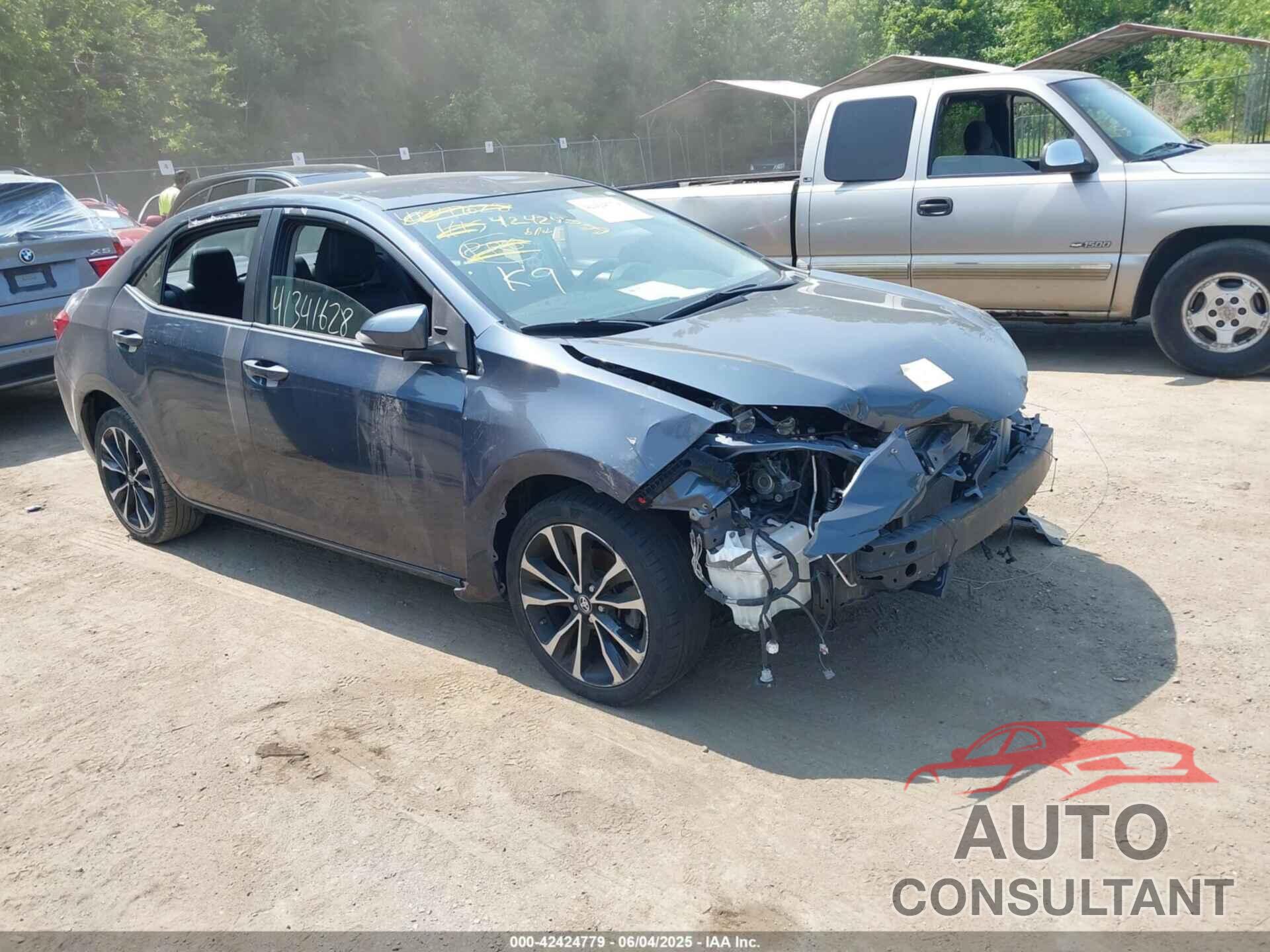 TOYOTA COROLLA 2017 - 2T1BURHE4HC871874