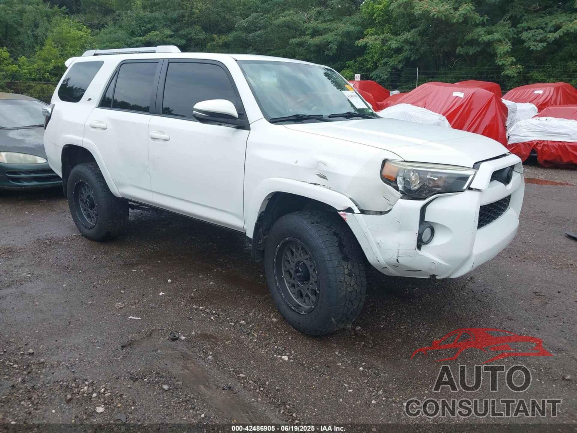TOYOTA 4RUNNER 2015 - JTEBU5JR9F5256023
