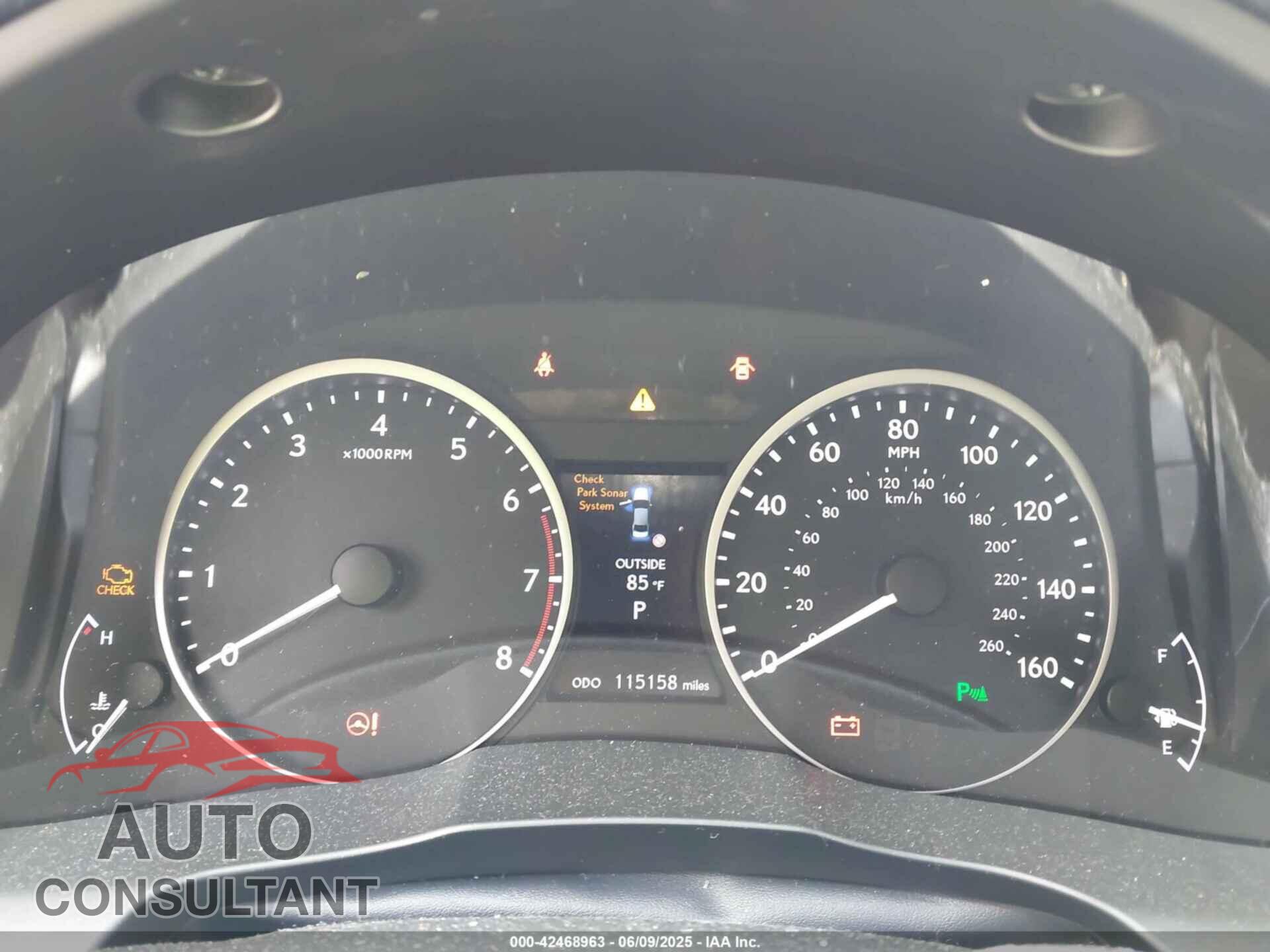 LEXUS ES 350 2014 - JTHBK1GG4E2129607